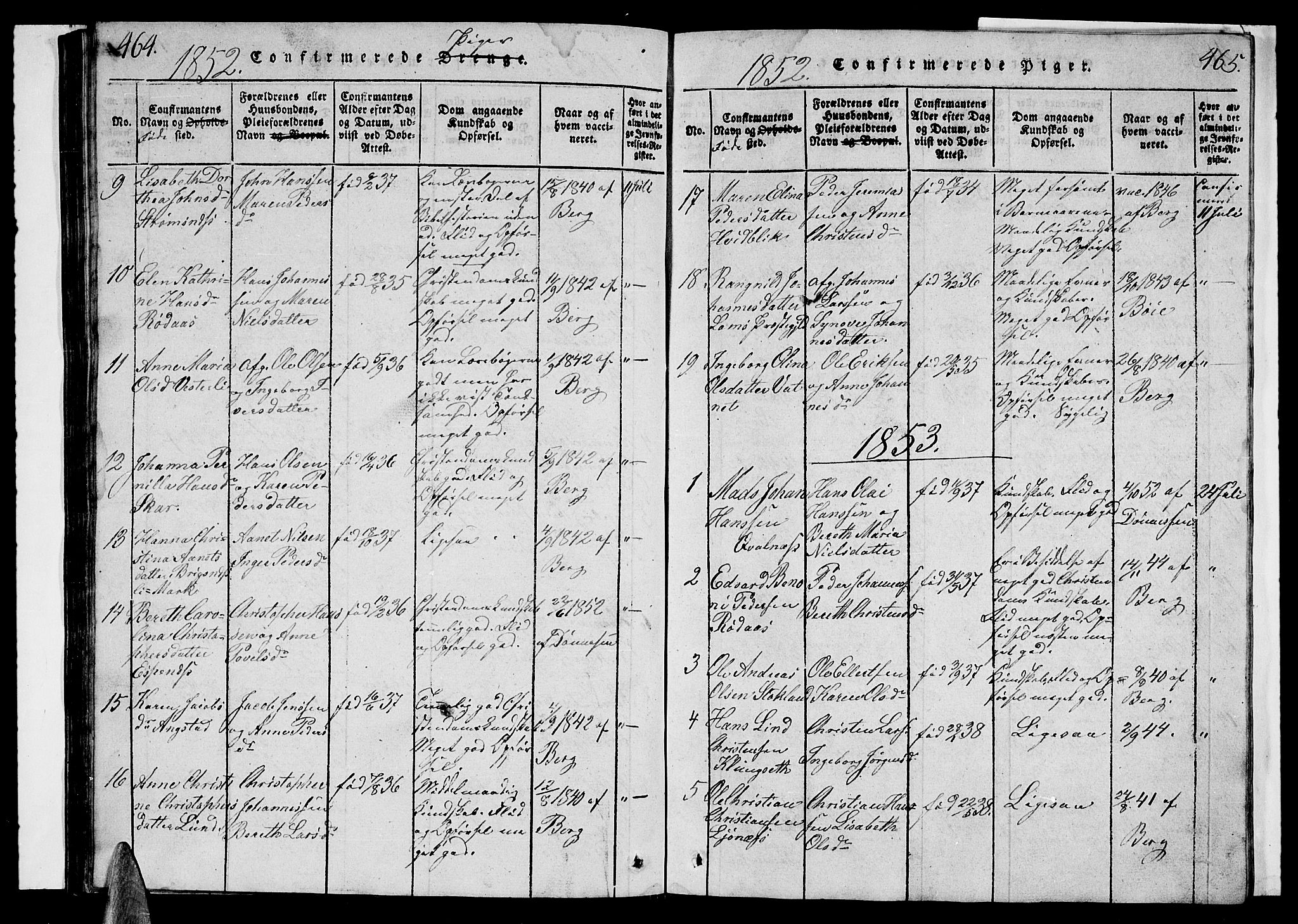 Ministerialprotokoller, klokkerbøker og fødselsregistre - Nordland, AV/SAT-A-1459/852/L0752: Parish register (copy) no. 852C03, 1840-1855, p. 464-465