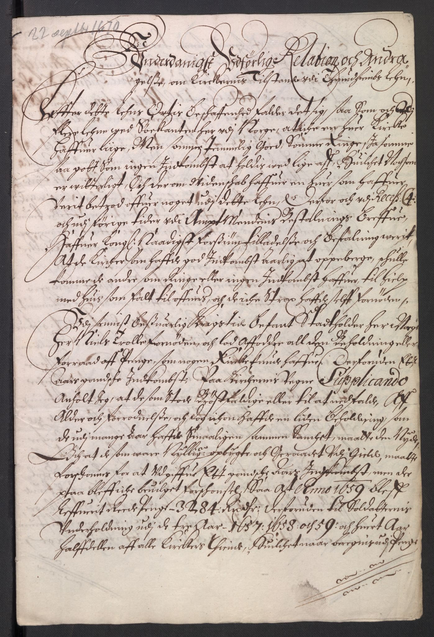 Rentekammeret inntil 1814, Reviderte regnskaper, Kirkeregnskap, AV/RA-EA-4067/Rf/L0121: Kirkeregnskap, 1656-1679, p. 227