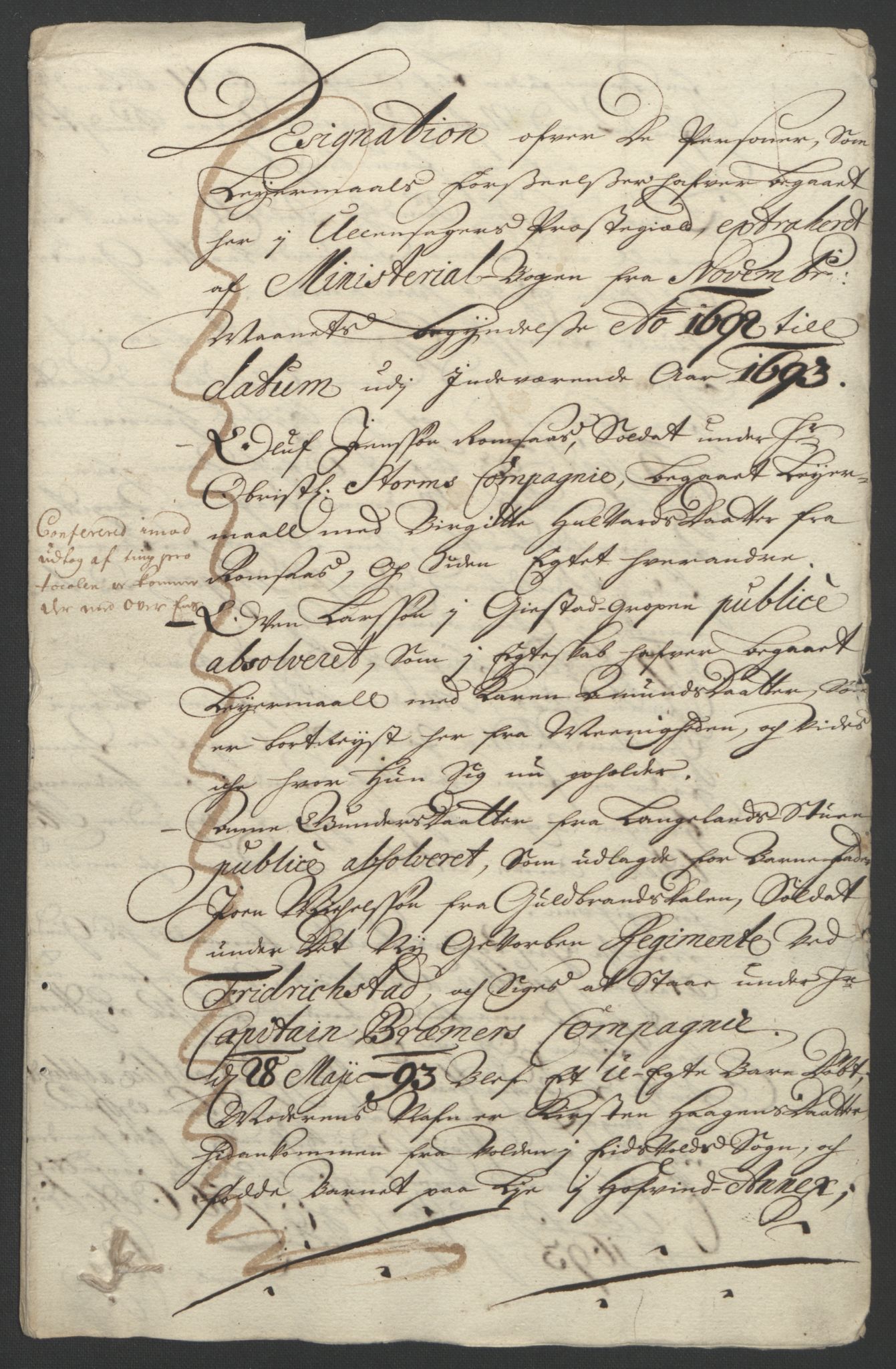 Rentekammeret inntil 1814, Reviderte regnskaper, Fogderegnskap, AV/RA-EA-4092/R12/L0705: Fogderegnskap Øvre Romerike, 1693, p. 29