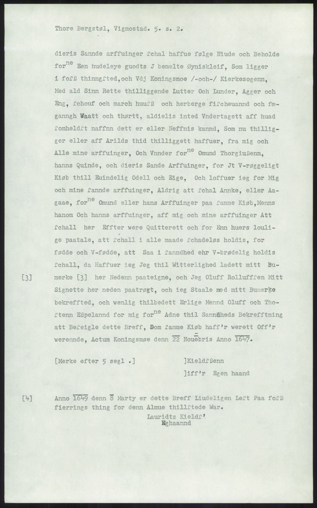 Samlinger til kildeutgivelse, Diplomavskriftsamlingen, AV/RA-EA-4053/H/Ha, p. 664