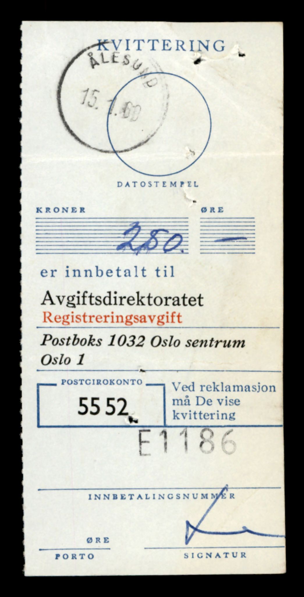 Møre og Romsdal vegkontor - Ålesund trafikkstasjon, SAT/A-4099/F/Fe/L0036: Registreringskort for kjøretøy T 12831 - T 13030, 1927-1998, p. 263