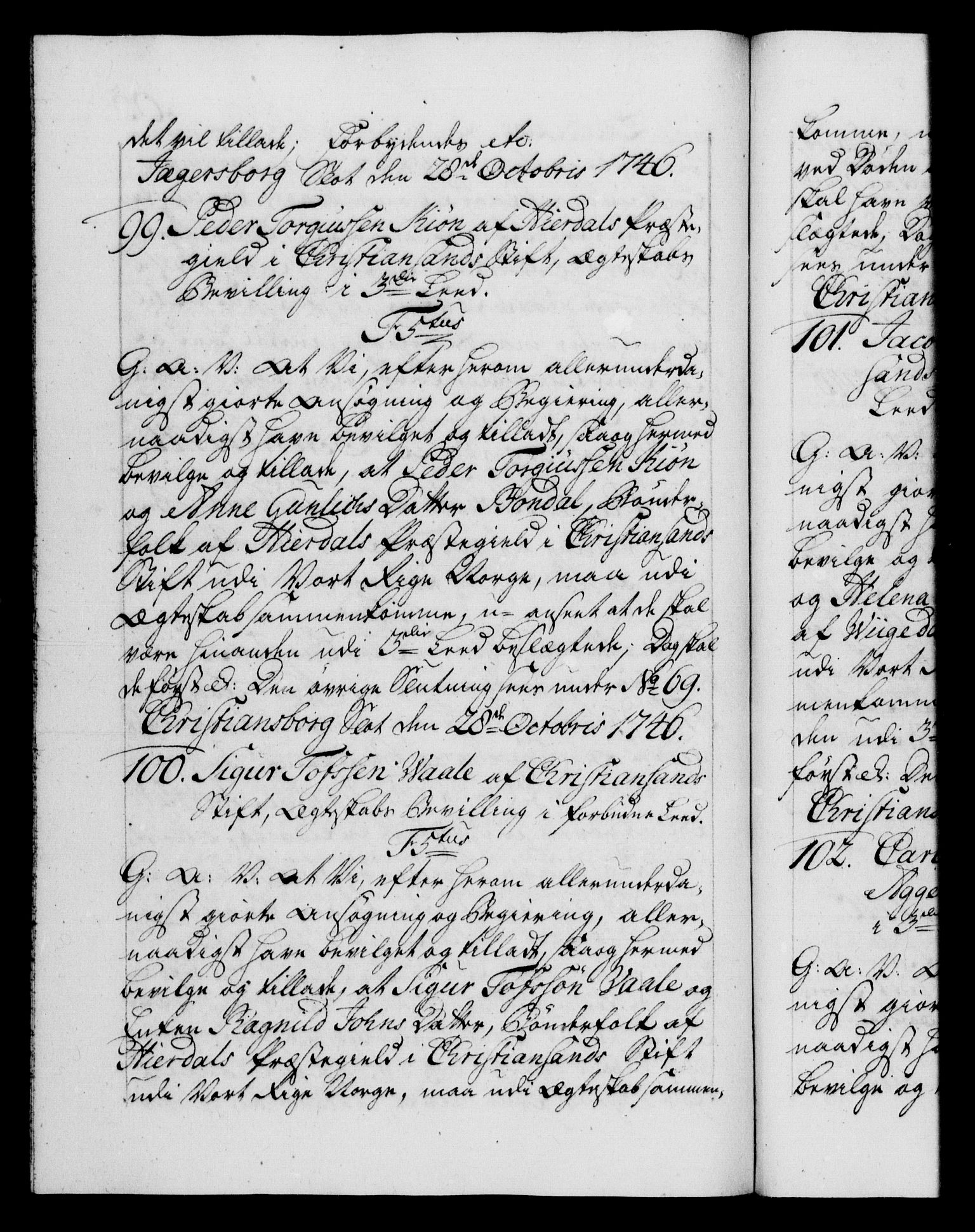 Danske Kanselli 1572-1799, AV/RA-EA-3023/F/Fc/Fca/Fcaa/L0035: Norske registre, 1746-1748, p. 65b