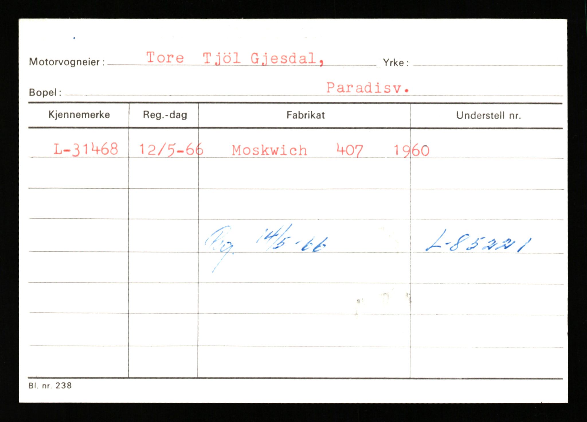 Stavanger trafikkstasjon, AV/SAST-A-101942/0/G/L0005: Registreringsnummer: 23000 - 34245, 1930-1971, p. 2592