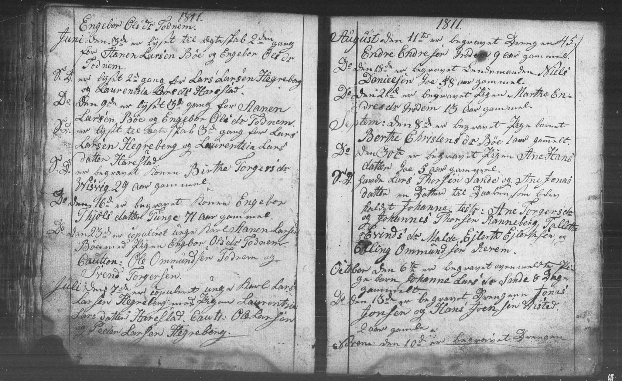 Domkirken sokneprestkontor, SAST/A-101812/001/30/30BB/L0006: Parish register (copy) no. B 6, 1783-1815, p. 45