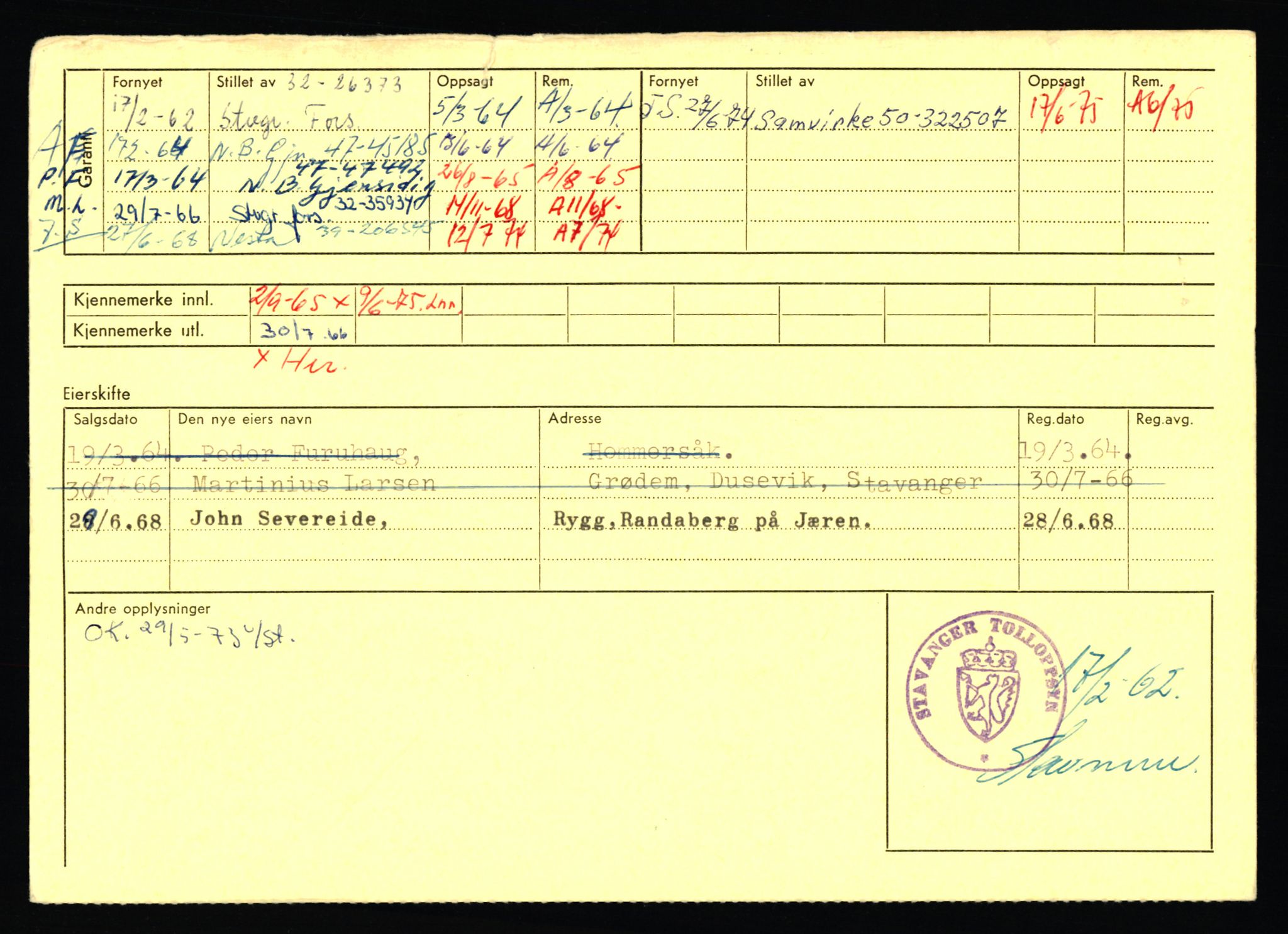 Stavanger trafikkstasjon, AV/SAST-A-101942/0/F/L0054: L-54200 - L-55699, 1930-1971, p. 2290