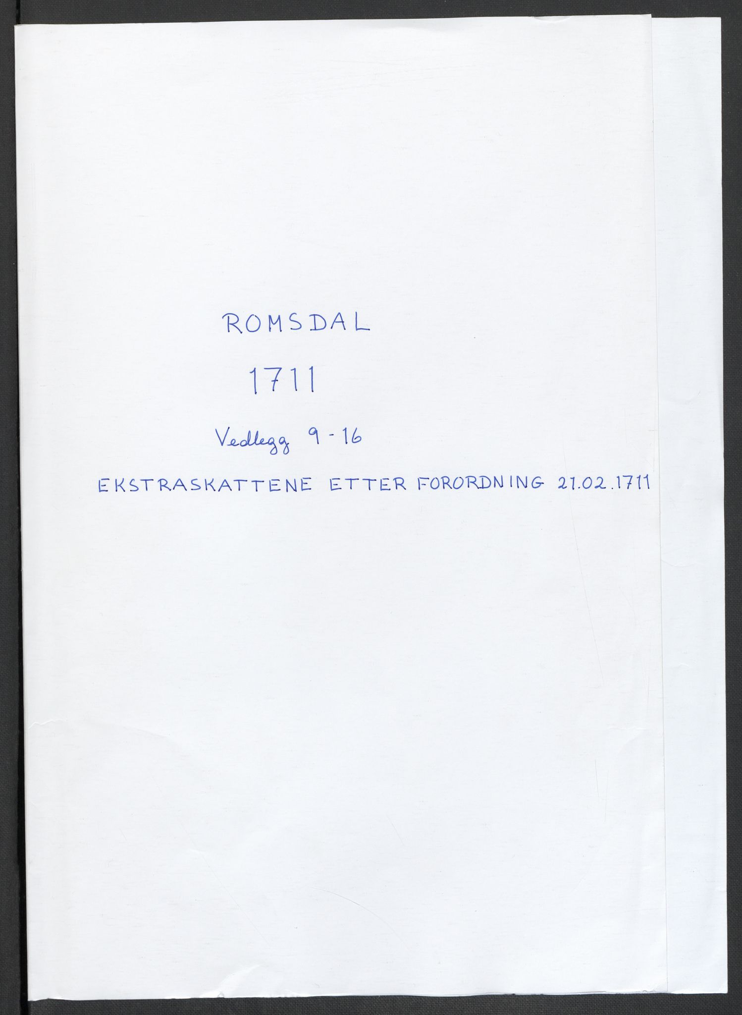 Rentekammeret inntil 1814, Reviderte regnskaper, Fogderegnskap, RA/EA-4092/R55/L3660: Fogderegnskap Romsdal, 1711, p. 129