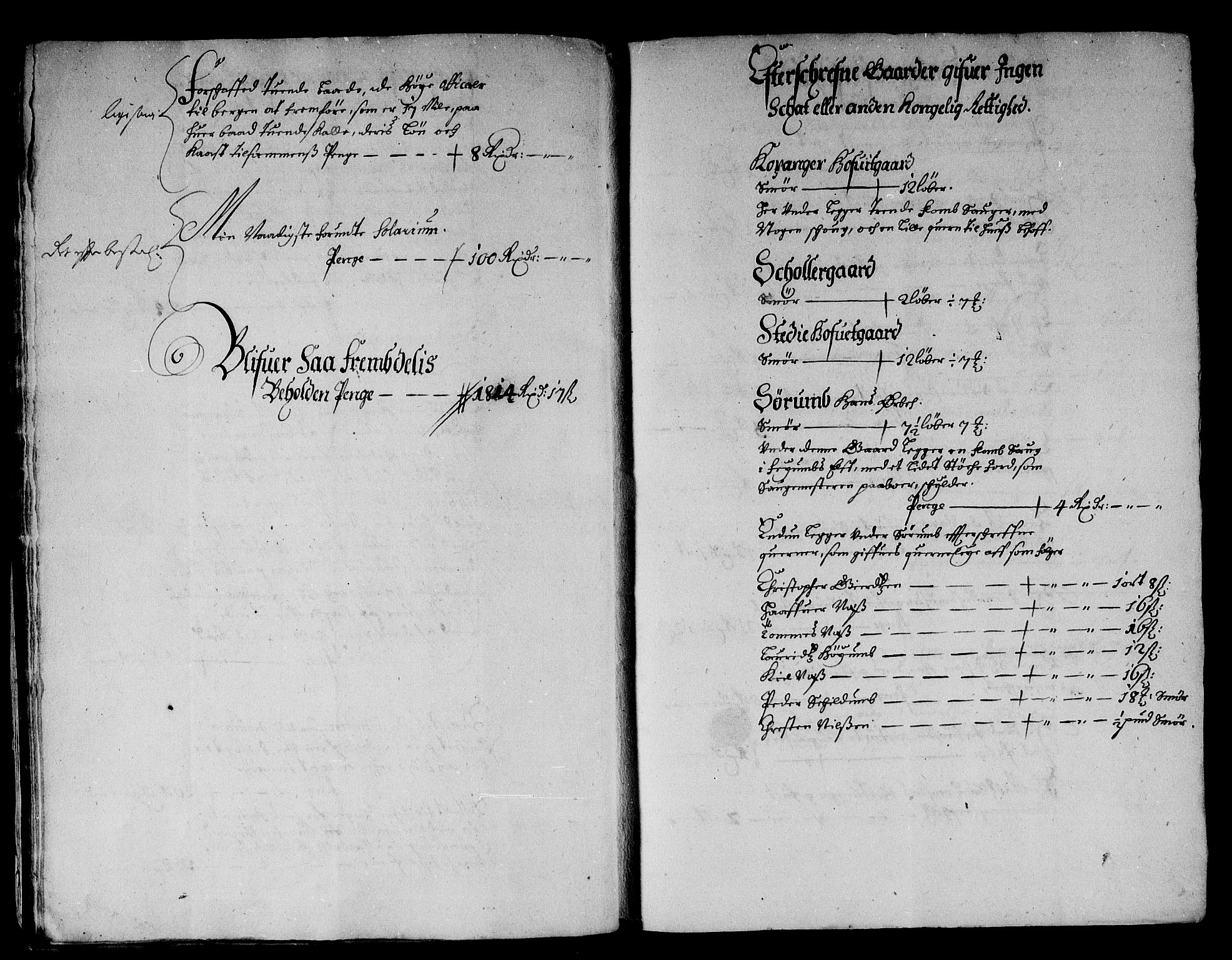 Rentekammeret inntil 1814, Reviderte regnskaper, Stiftamtstueregnskaper, Bergen stiftamt, AV/RA-EA-6043/R/Rc/L0056: Bergen stiftamt, 1678-1679