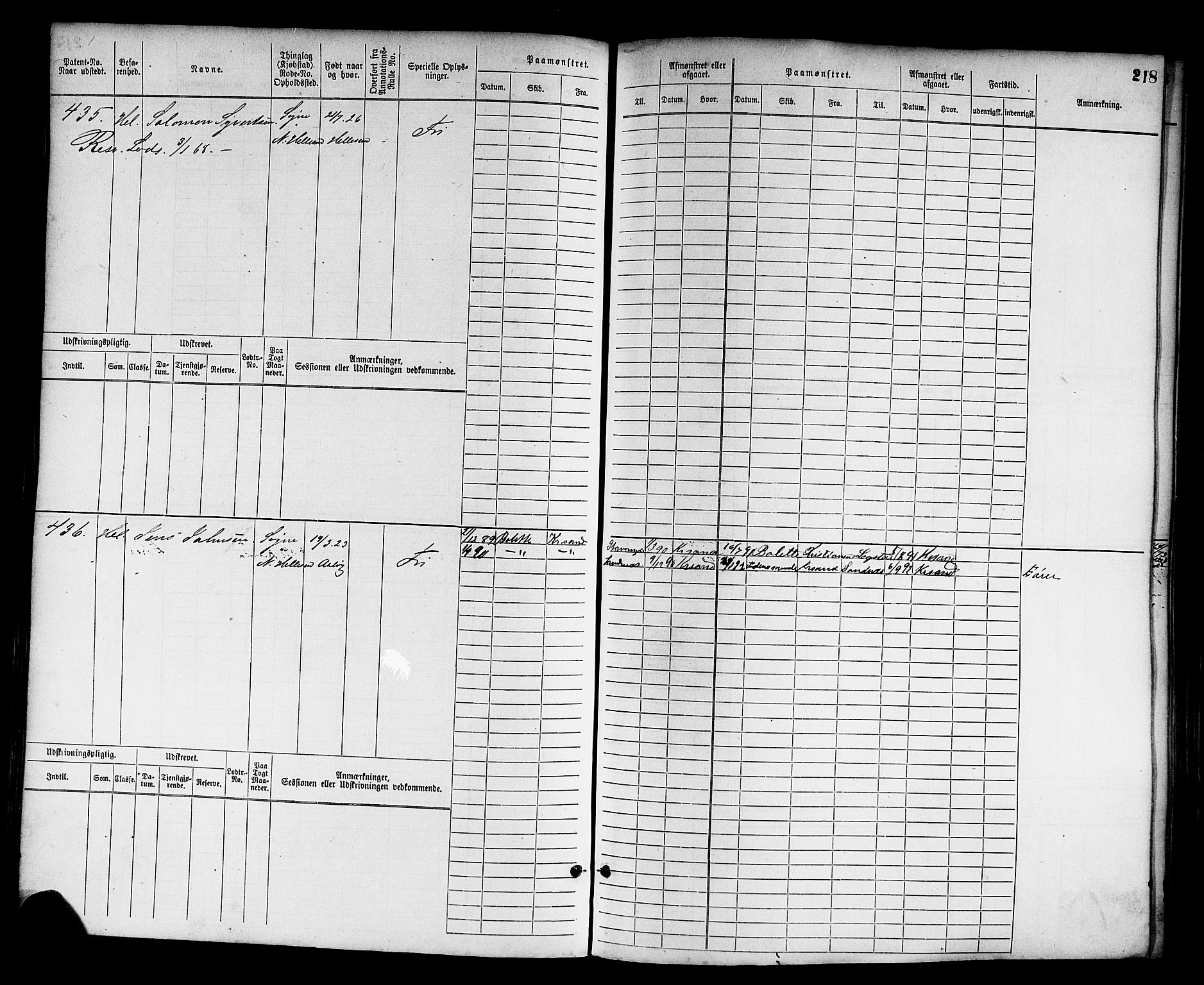 Kristiansand mønstringskrets, AV/SAK-2031-0015/F/Fb/L0003: Hovedrulle nr 1-762, I-10, 1860-1911, p. 231