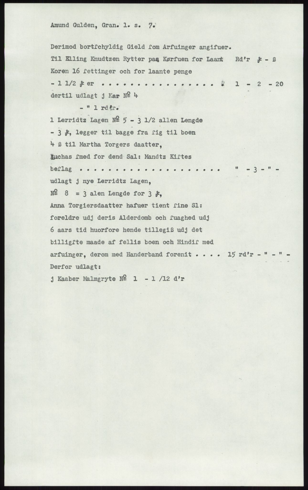 Samlinger til kildeutgivelse, Diplomavskriftsamlingen, AV/RA-EA-4053/H/Ha, p. 2379