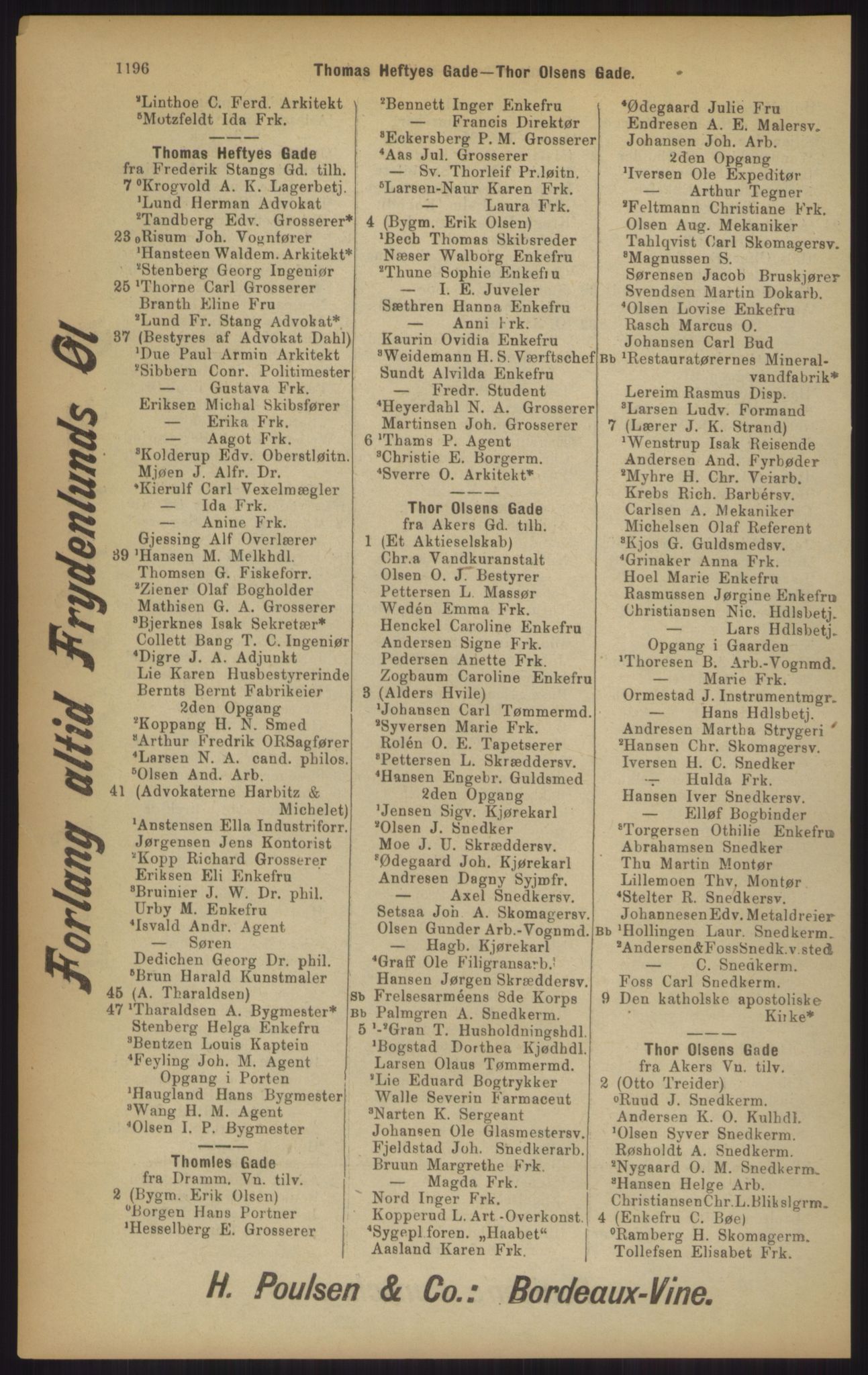 Kristiania/Oslo adressebok, PUBL/-, 1902, p. 1196