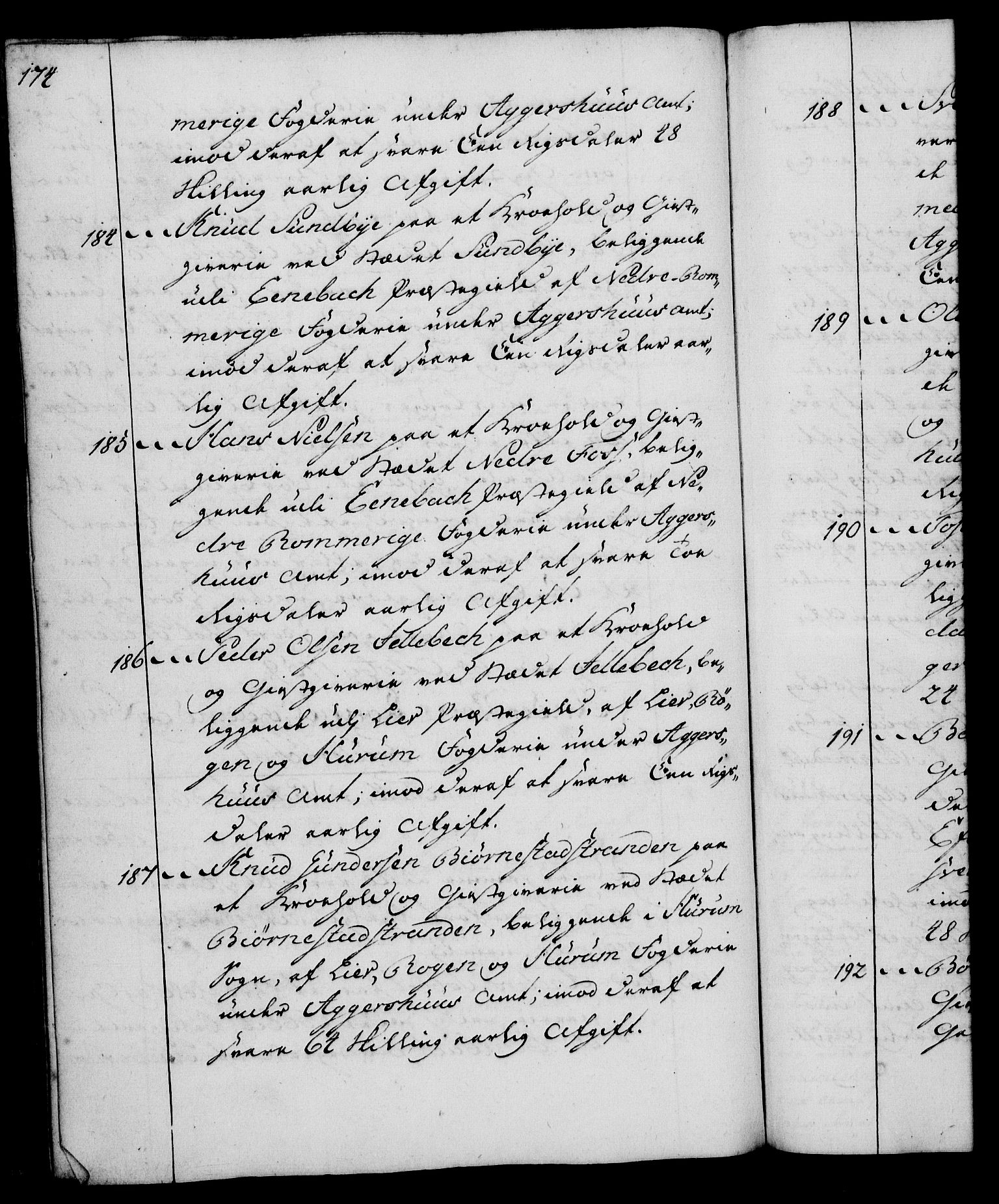 Rentekammeret, Kammerkanselliet, RA/EA-3111/G/Gg/Gga/L0007: Norsk ekspedisjonsprotokoll med register (merket RK 53.7), 1759-1768, p. 174