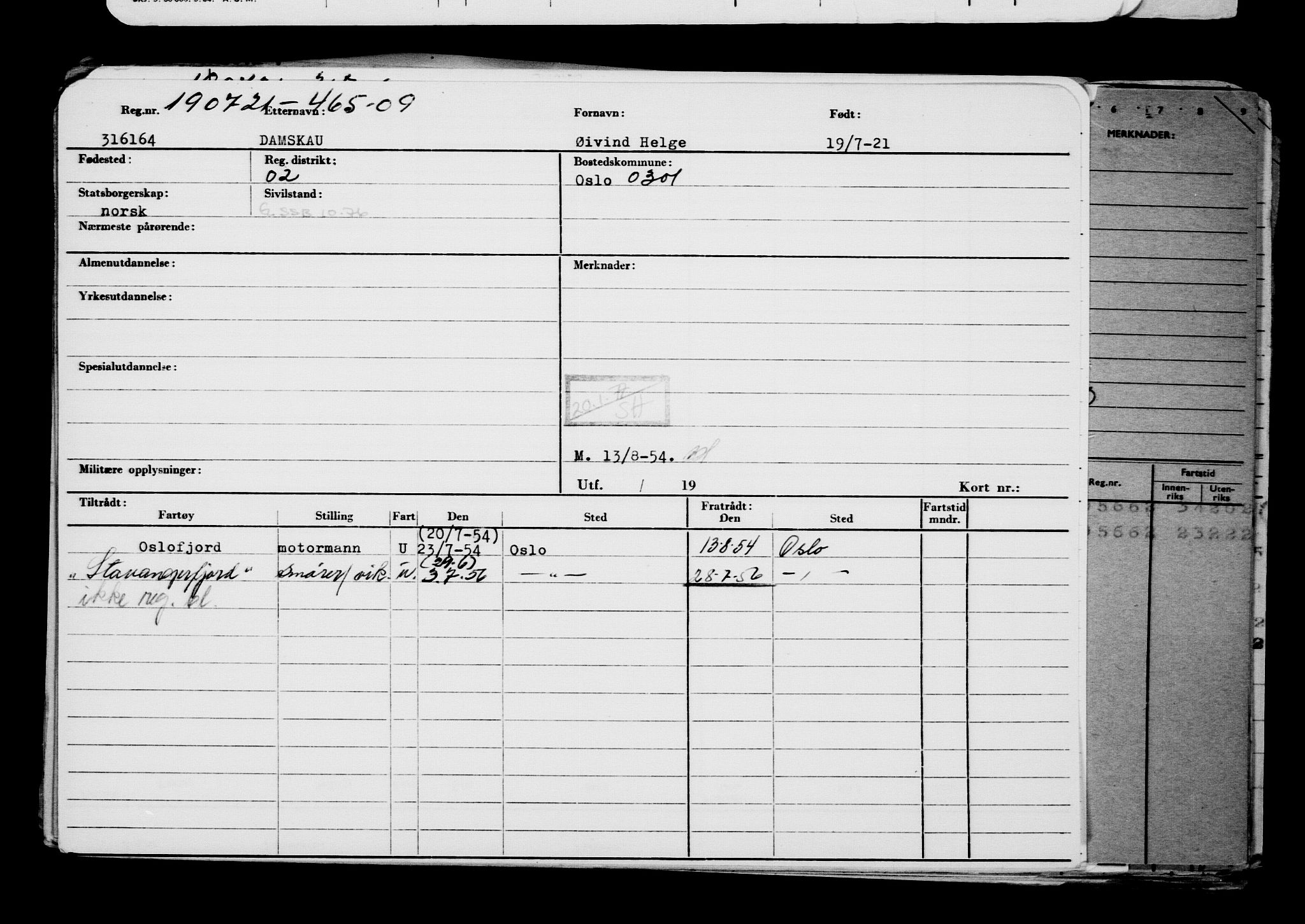 Direktoratet for sjømenn, AV/RA-S-3545/G/Gb/L0196: Hovedkort, 1921, p. 217