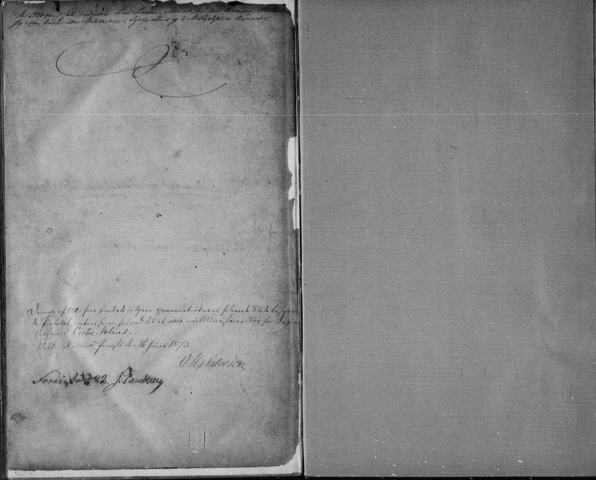 Vestre Moland sokneprestkontor, AV/SAK-1111-0046/F/Fa/Fab/L0008: Parish register (official) no. A 8, 1873-1883