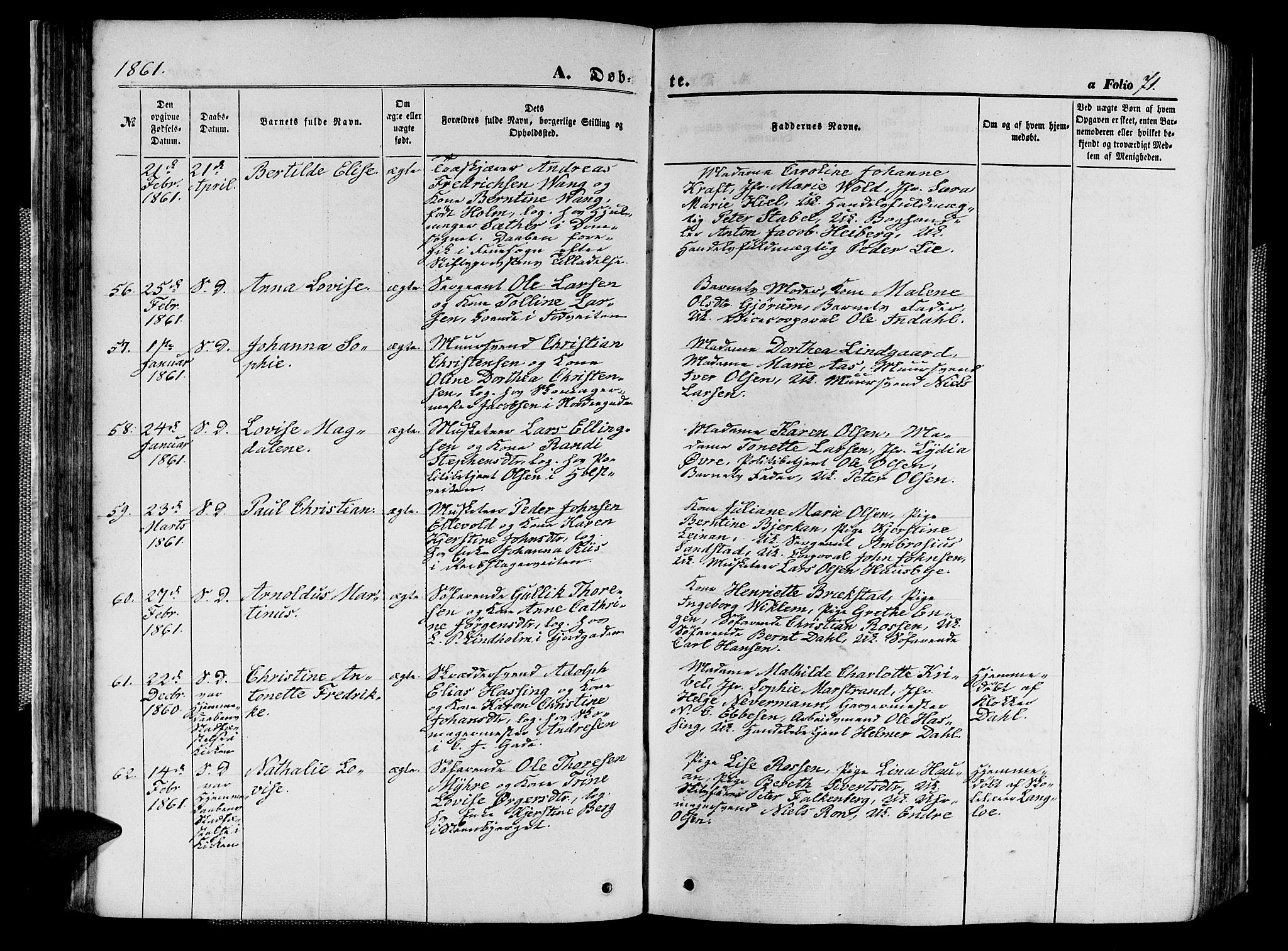 Ministerialprotokoller, klokkerbøker og fødselsregistre - Sør-Trøndelag, AV/SAT-A-1456/602/L0139: Parish register (copy) no. 602C07, 1859-1864, p. 71