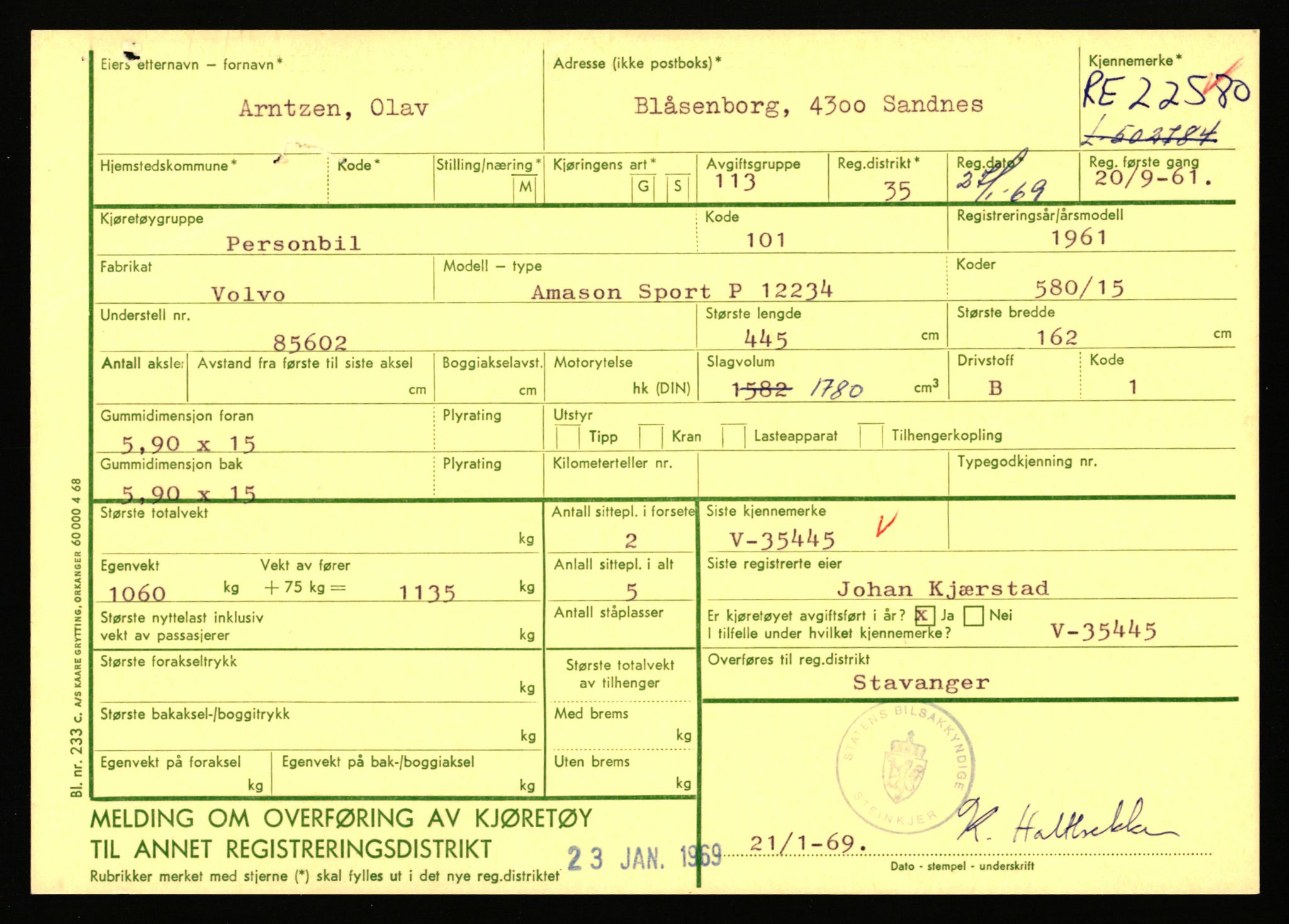 Stavanger trafikkstasjon, AV/SAST-A-101942/0/F/L0077: L-500000 - L-502999, 1930-1971, p. 2095