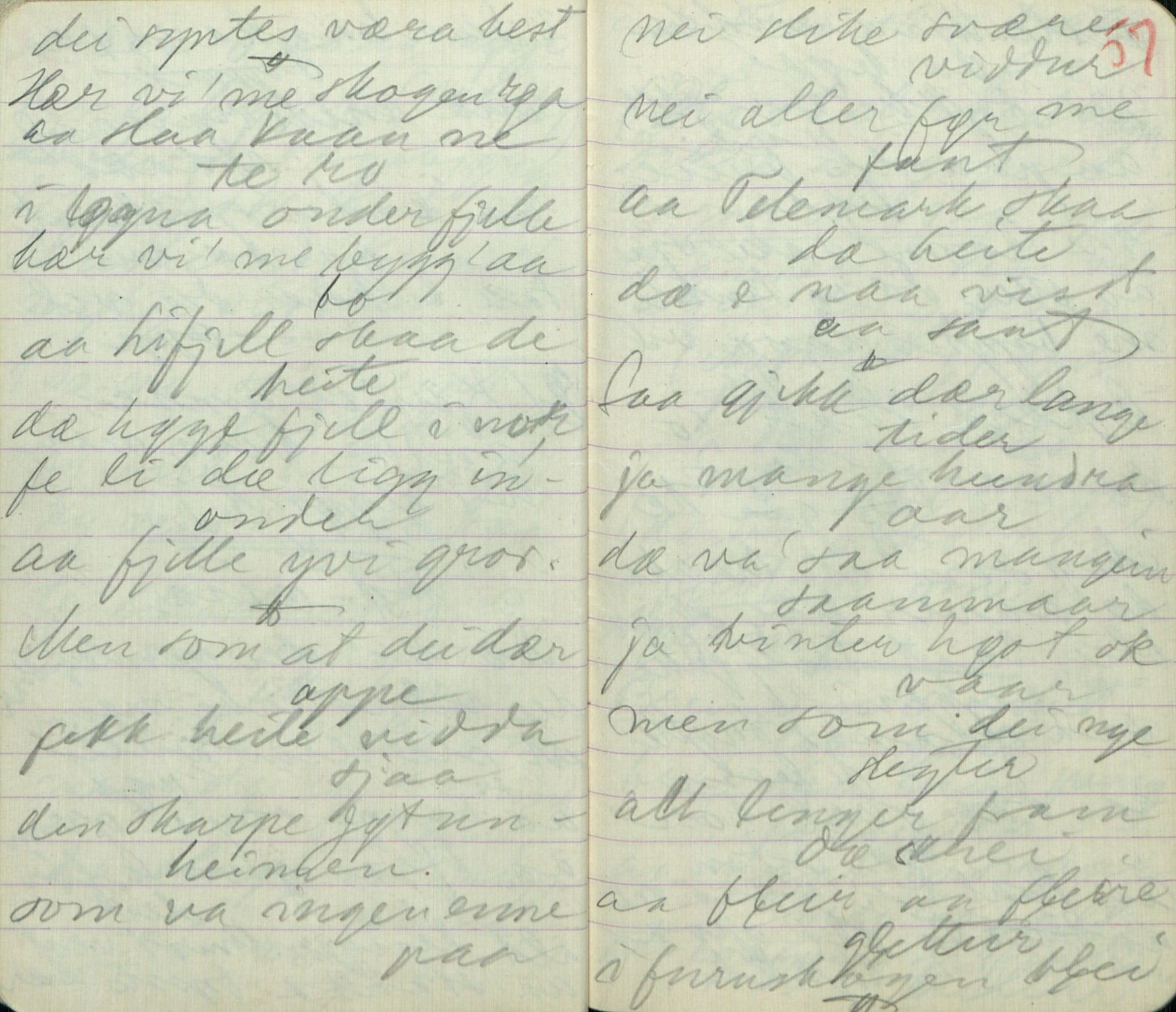 Rikard Berge, TEMU/TGM-A-1003/F/L0011/0002: 381-399 / 382 Ymse oppskrifter frå Lundeherad. R. Berge, 1918, p. 56-57