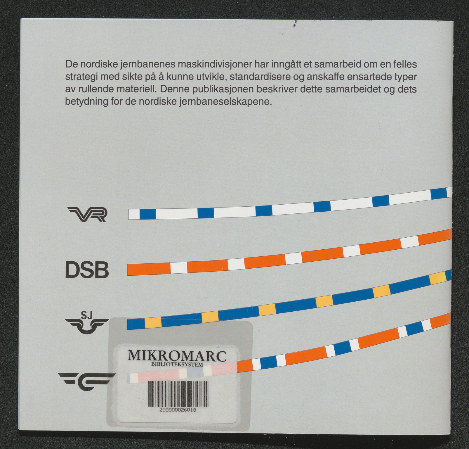 Norges Statsbaner Bibliotek (NSB), AV/SAKO-A-355/F/Fc/L0005/0002: Småtrykk 280 - 349 / Småtrykk 330 - 349, 1886-2006