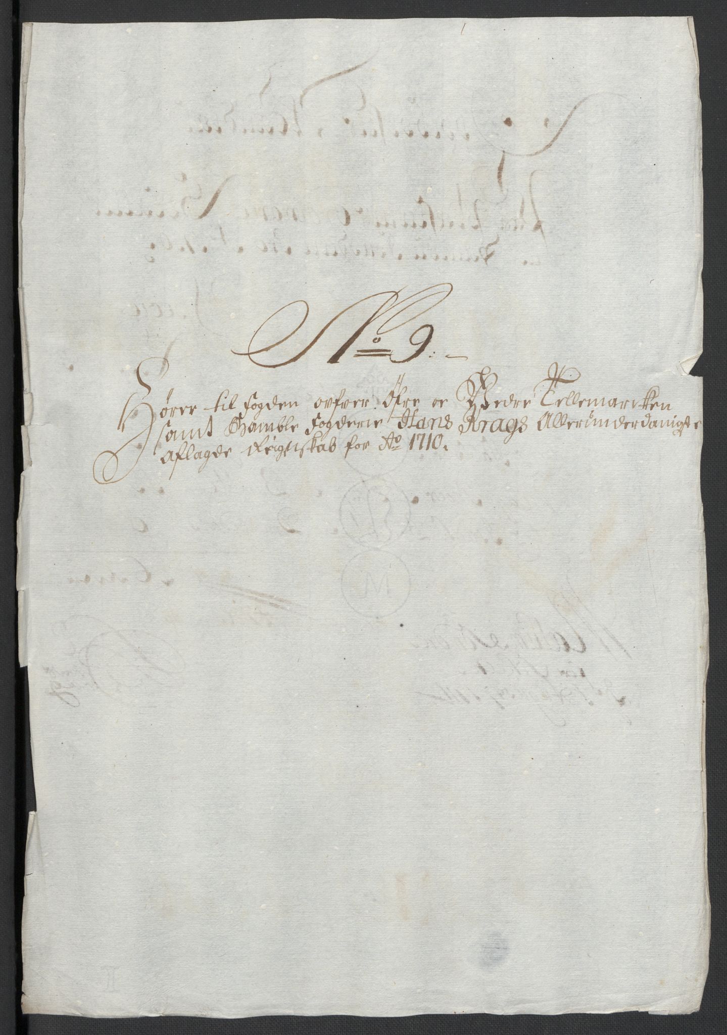 Rentekammeret inntil 1814, Reviderte regnskaper, Fogderegnskap, RA/EA-4092/R36/L2119: Fogderegnskap Øvre og Nedre Telemark og Bamble, 1710, p. 62