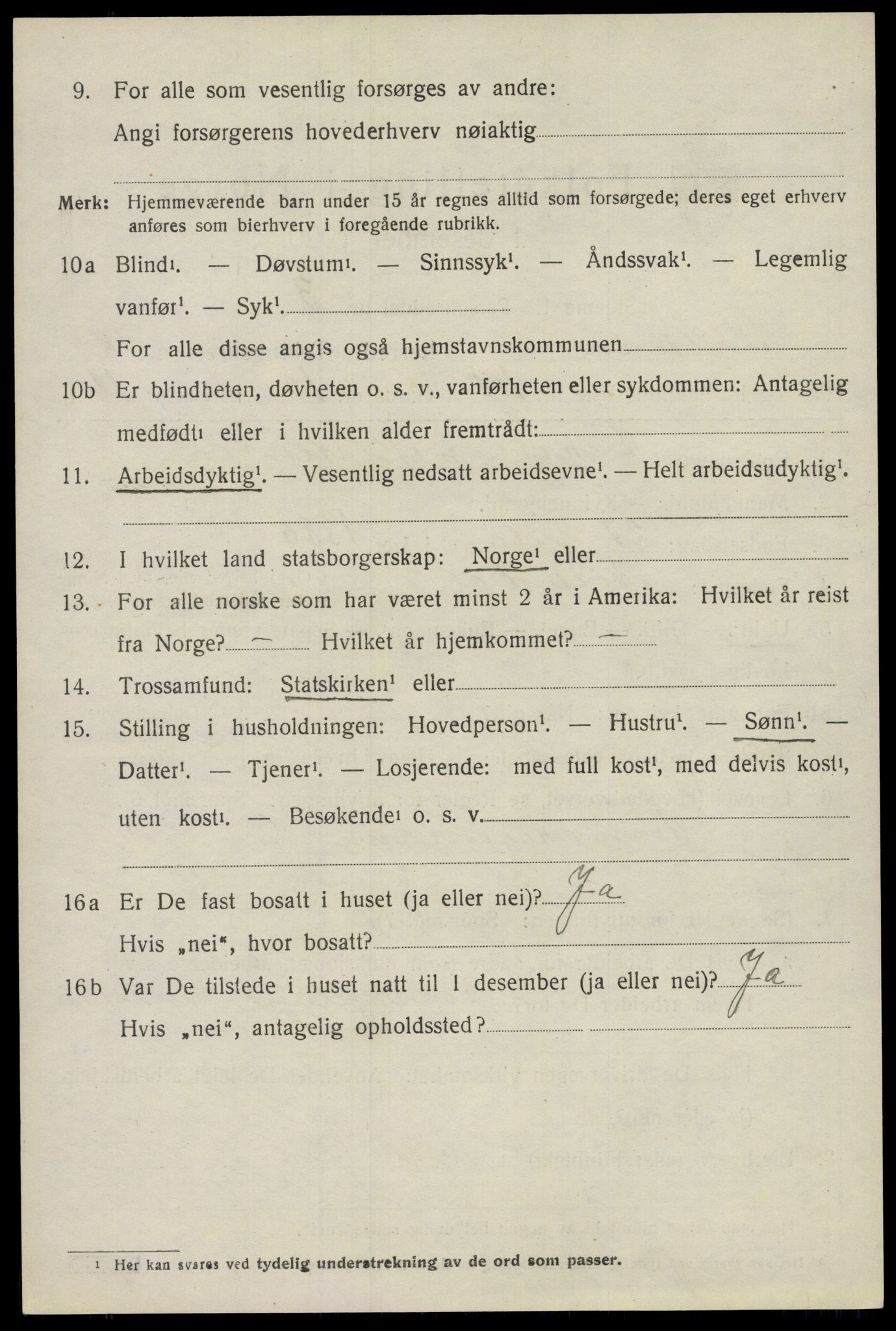 SAO, 1920 census for Nittedal, 1920, p. 2907