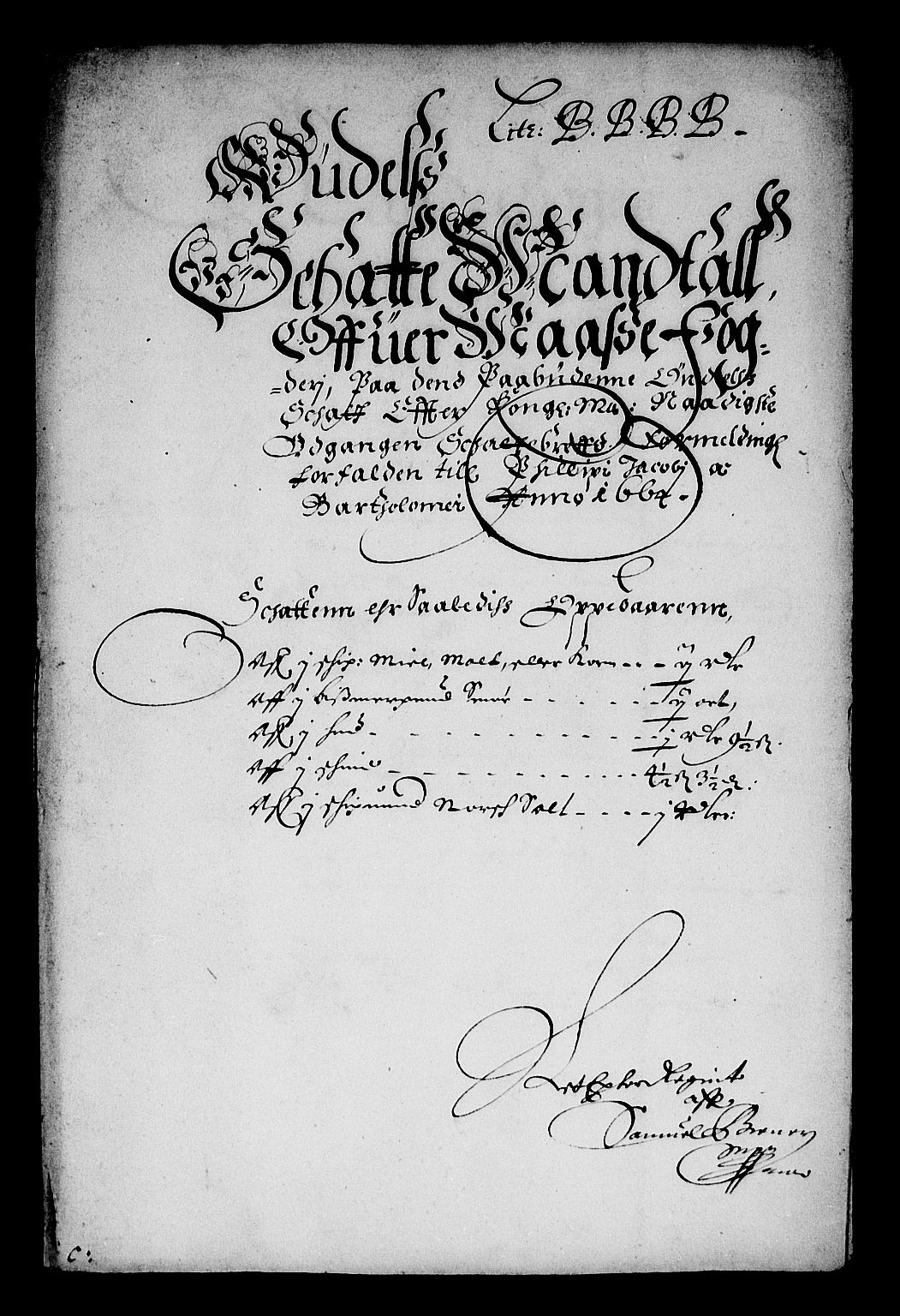 Rentekammeret inntil 1814, Reviderte regnskaper, Stiftamtstueregnskaper, Landkommissariatet på Akershus og Akershus stiftamt, AV/RA-EA-5869/R/Ra/L0024: Landkommissariatet på Akershus, 1664