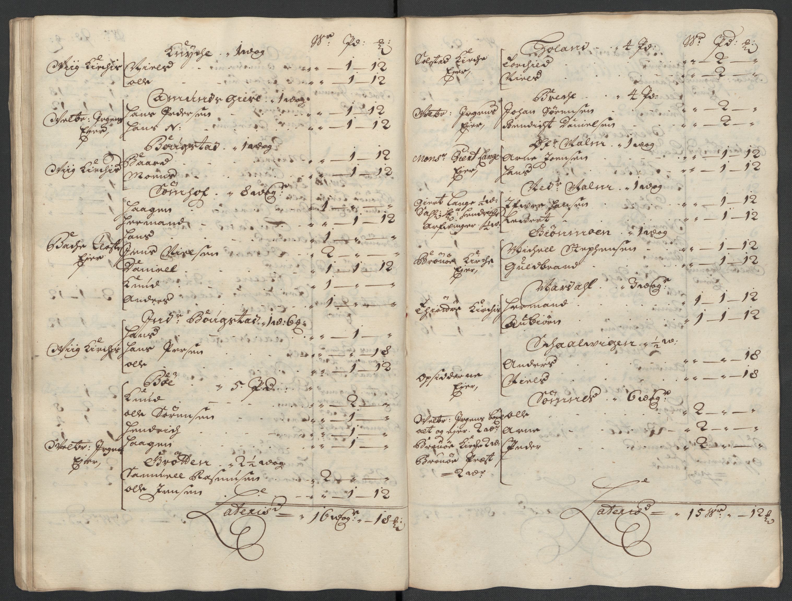 Rentekammeret inntil 1814, Reviderte regnskaper, Fogderegnskap, AV/RA-EA-4092/R65/L4508: Fogderegnskap Helgeland, 1702-1705, p. 173