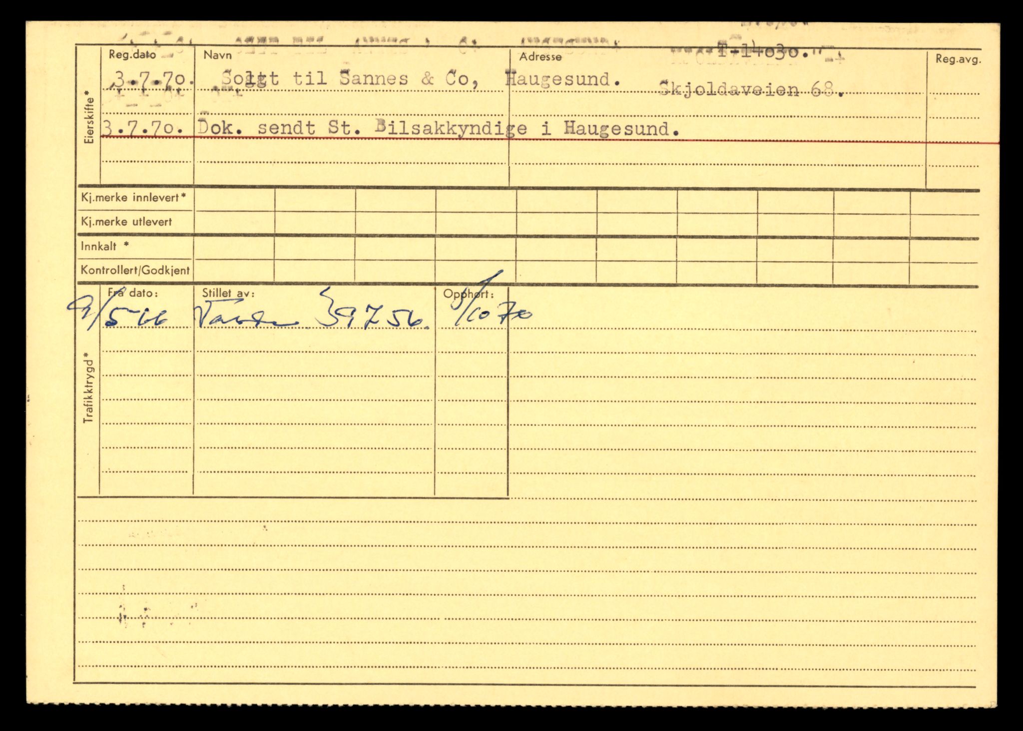 Møre og Romsdal vegkontor - Ålesund trafikkstasjon, AV/SAT-A-4099/F/Fe/L0042: Registreringskort for kjøretøy T 13906 - T 14079, 1927-1998, p. 1980