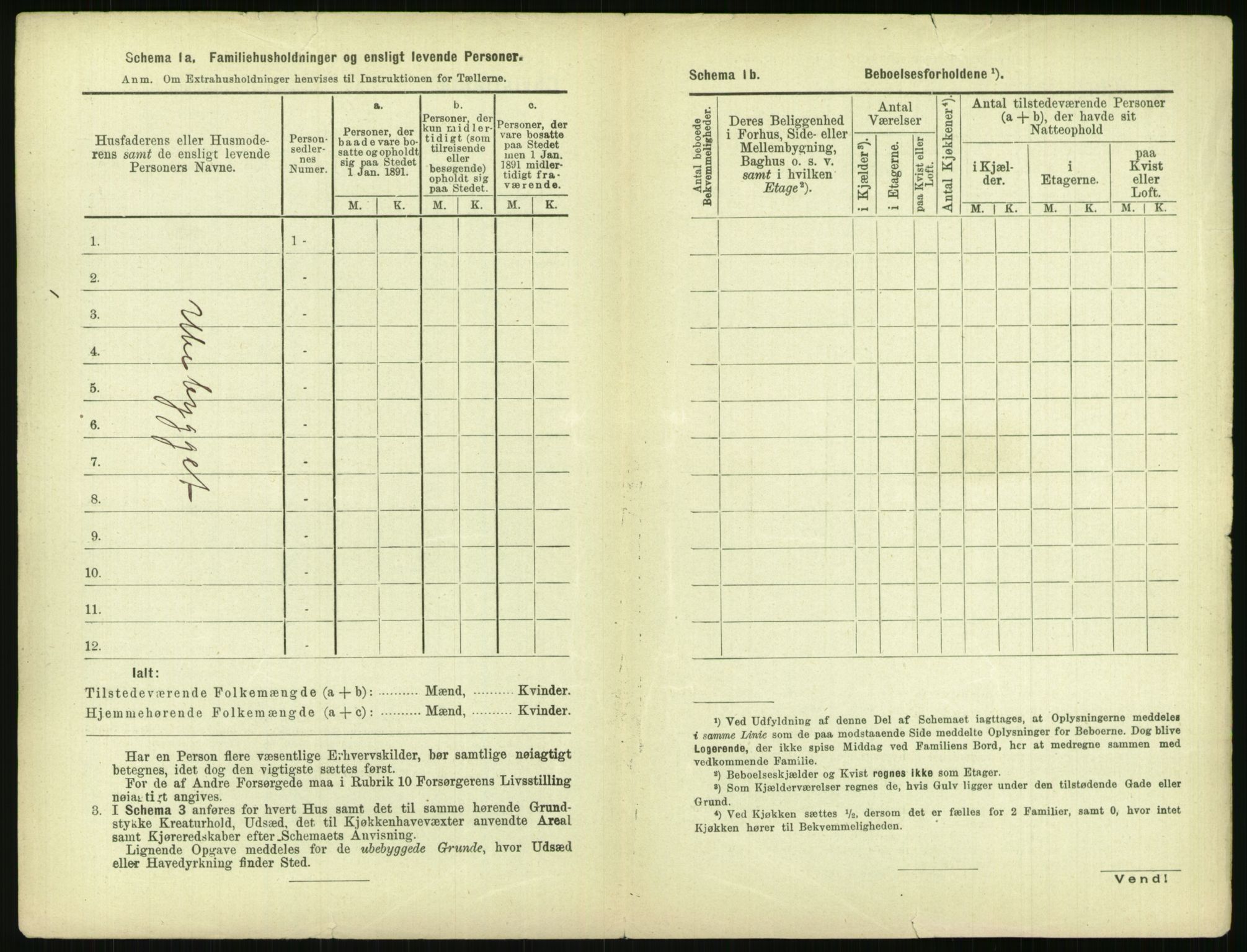 RA, 1891 census for 0301 Kristiania, 1891, p. 83818