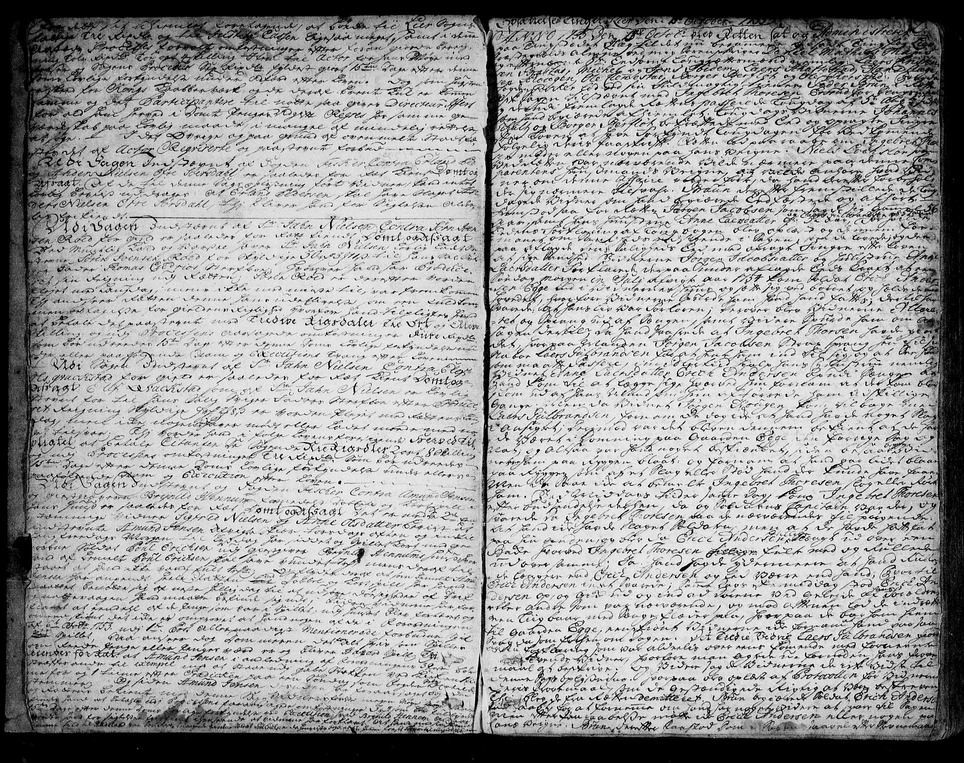 Lier, Røyken og Hurum sorenskriveri, SAKO/A-89/F/Fa/L0053: Tingbok, 1755-1761, p. 2