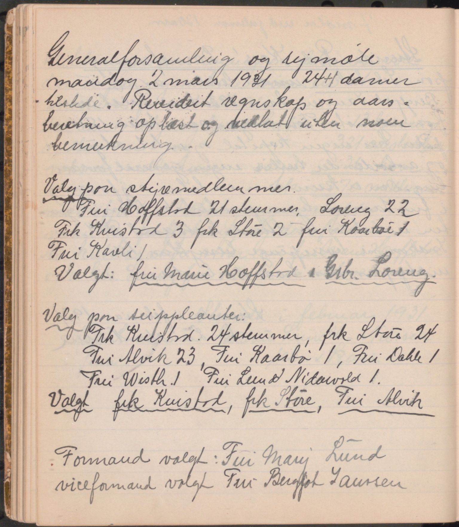 Trondheim Røde Kors, TRKO/PA-1204/A/Ab/L0004: Dagbok for Strinda Røde Kors, 1926-1952, p. 72