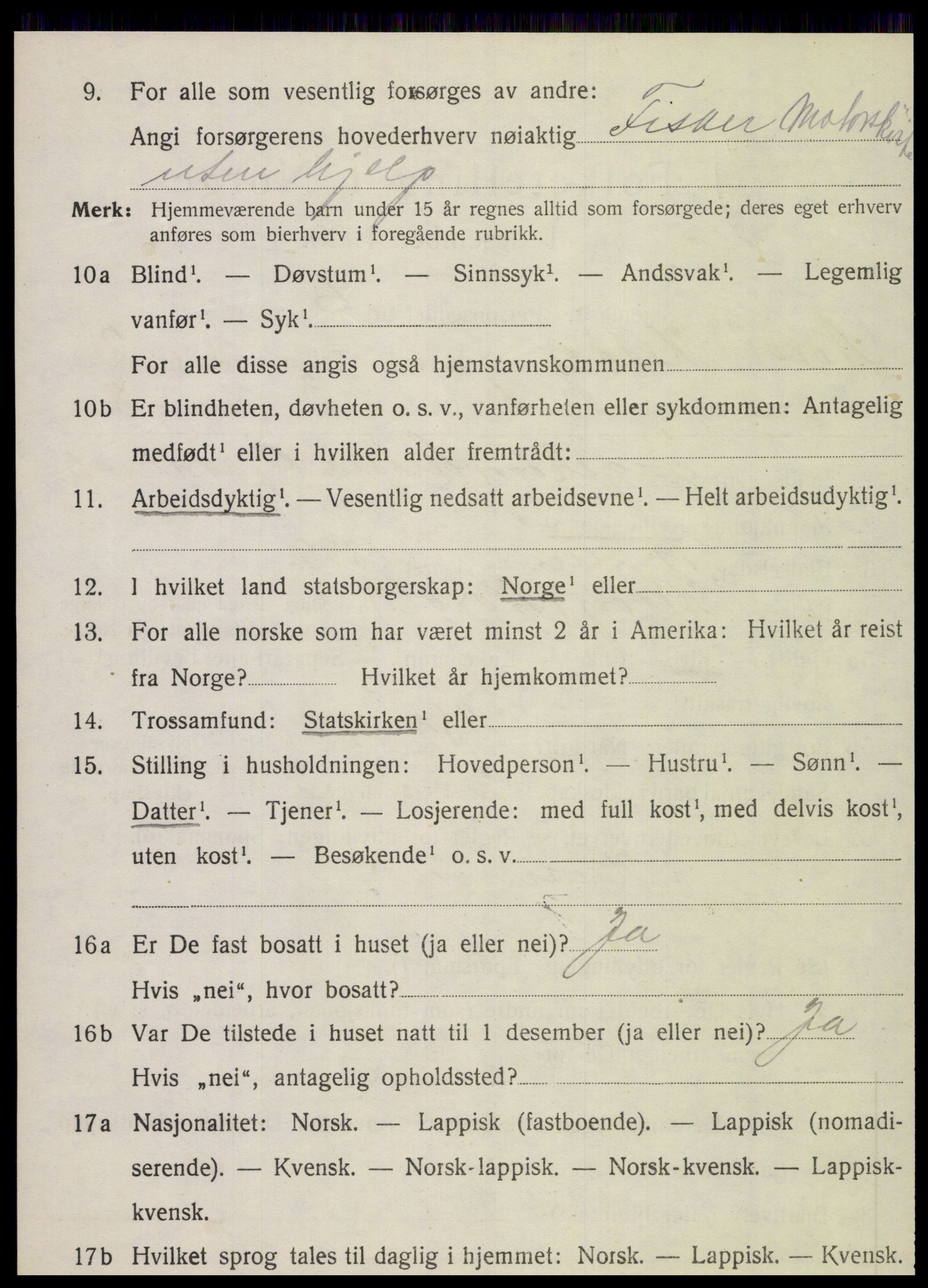 SAT, 1920 census for Herøy, 1920, p. 1325