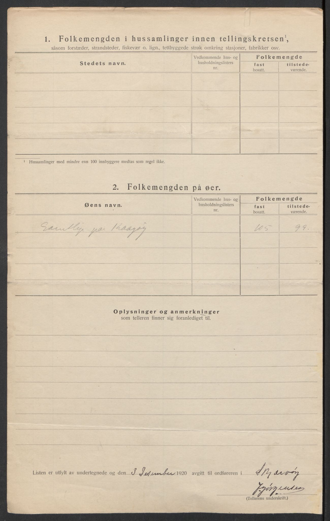 SATØ, 1920 census for Skjervøy, 1920, p. 56