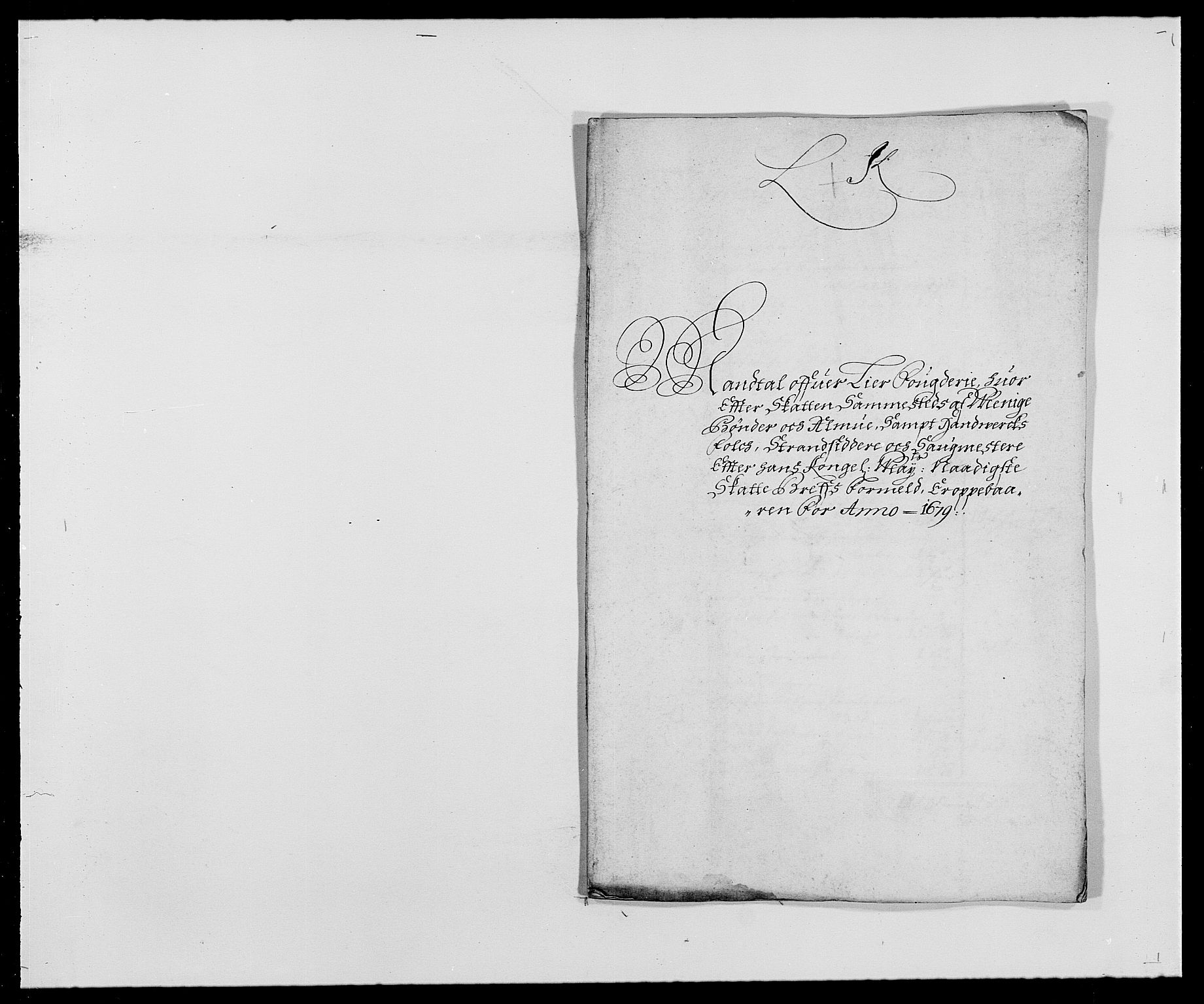 Rentekammeret inntil 1814, Reviderte regnskaper, Fogderegnskap, RA/EA-4092/R27/L1686: Fogderegnskap Lier, 1678-1686, p. 142