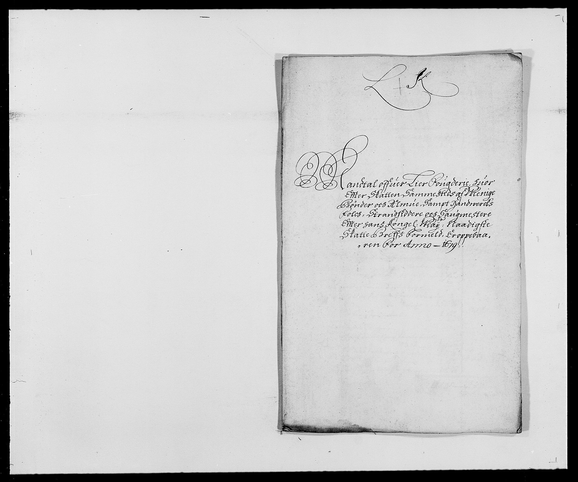 Rentekammeret inntil 1814, Reviderte regnskaper, Fogderegnskap, AV/RA-EA-4092/R27/L1686: Fogderegnskap Lier, 1678-1686, p. 142