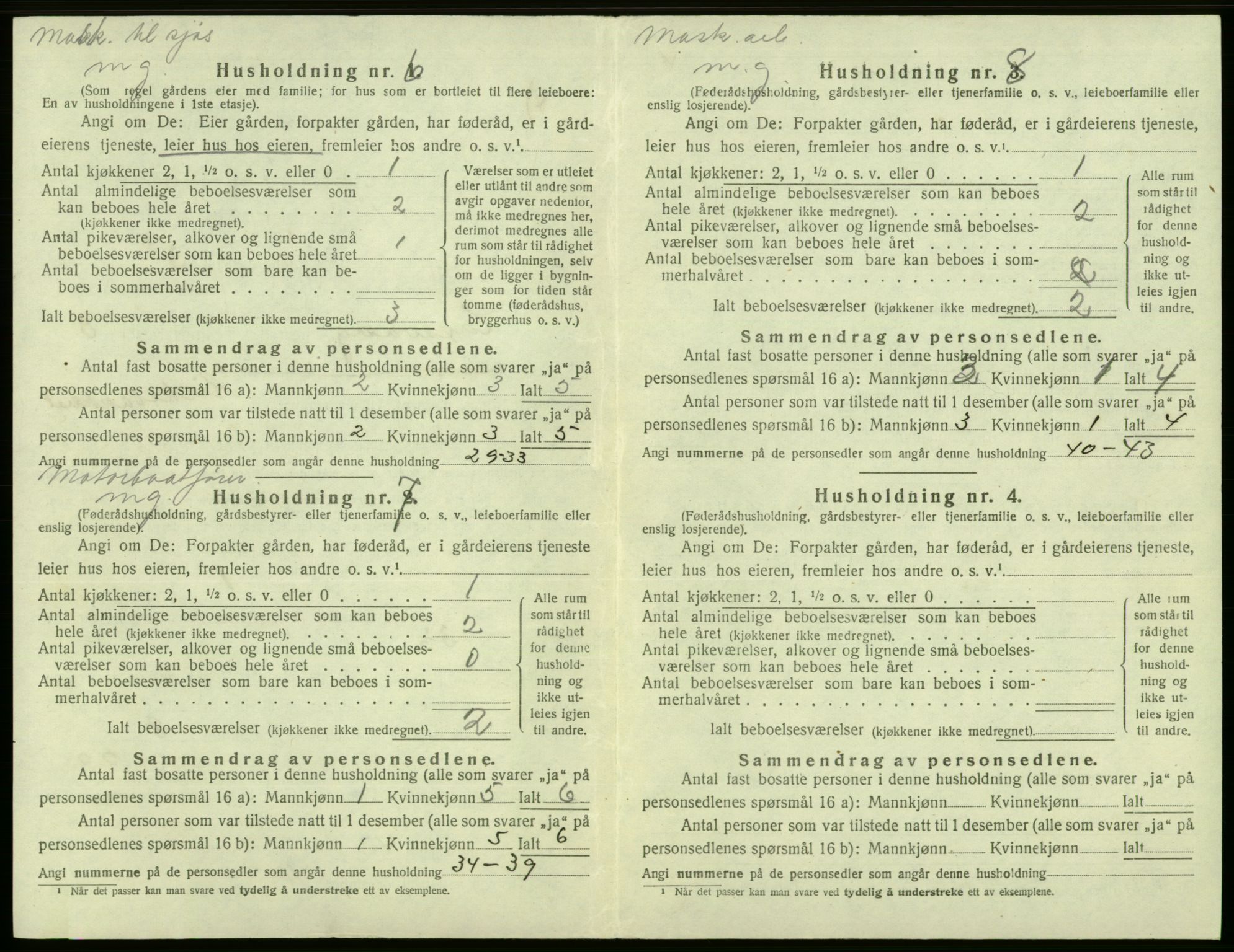 SAB, 1920 census for Laksevåg, 1920, p. 545