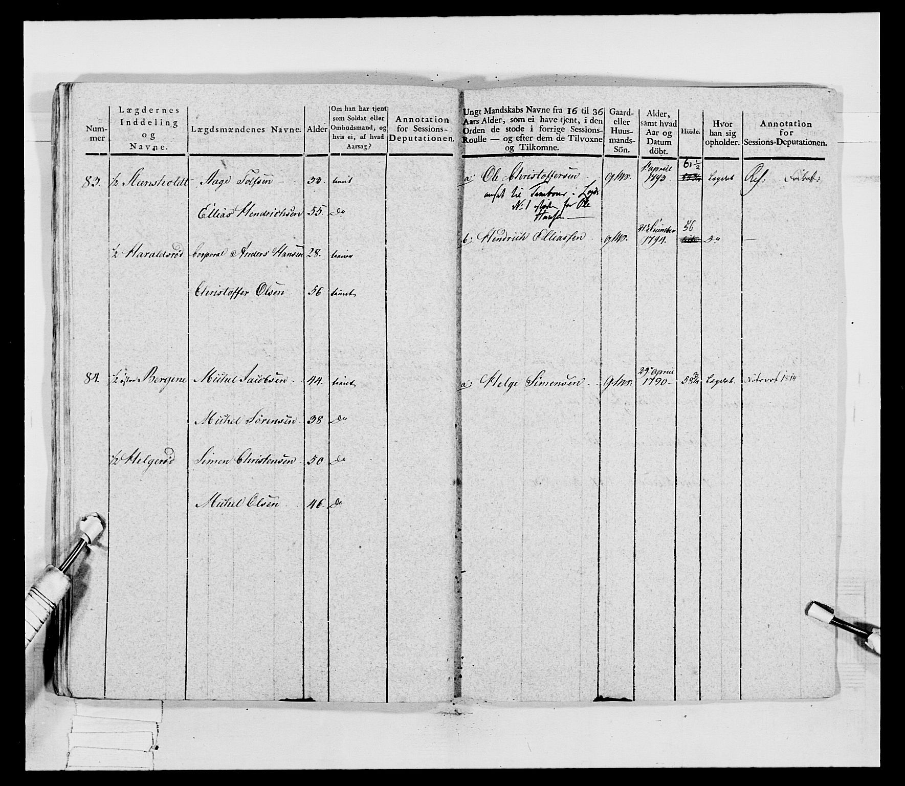 Generalitets- og kommissariatskollegiet, Det kongelige norske kommissariatskollegium, AV/RA-EA-5420/E/Eh/L0030c: Sønnafjelske gevorbne infanteriregiment, 1812, p. 46