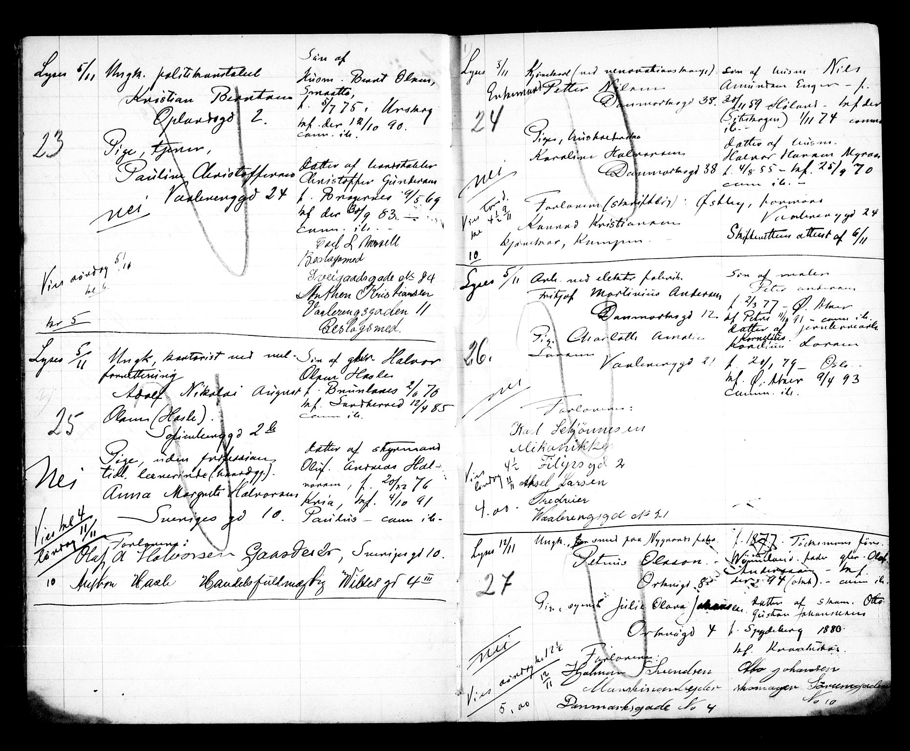 Vålerengen prestekontor Kirkebøker, AV/SAO-A-10878/H/Ha/L0001: Banns register no. 1, 1899-1910
