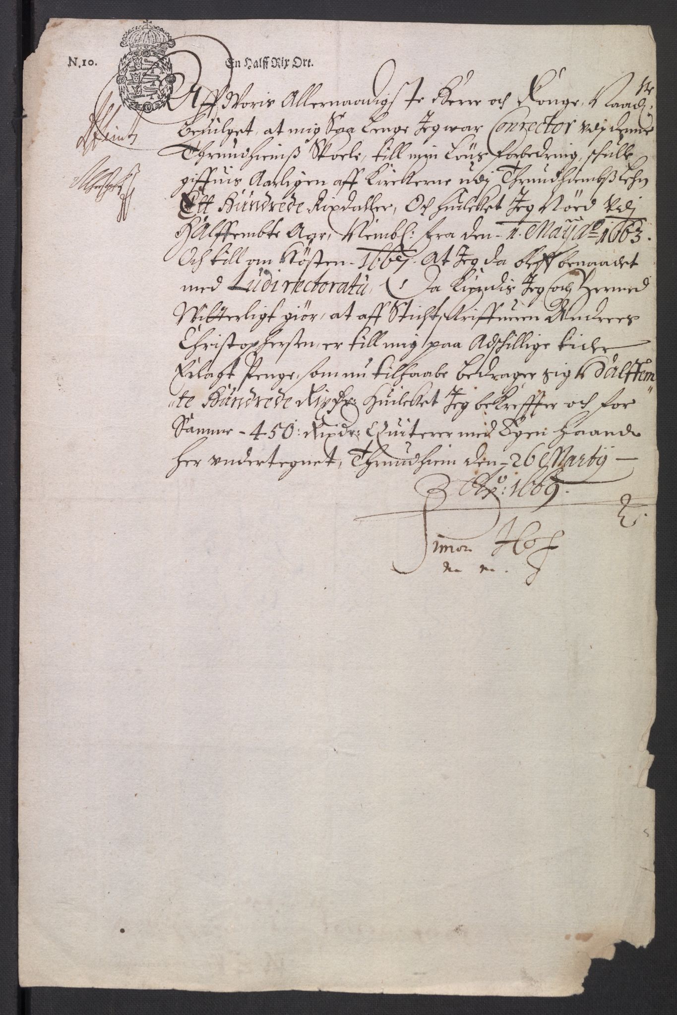 Rentekammeret inntil 1814, Reviderte regnskaper, Kirkeregnskap, AV/RA-EA-4067/Rf/L0121: Kirkeregnskap, 1656-1679, p. 310