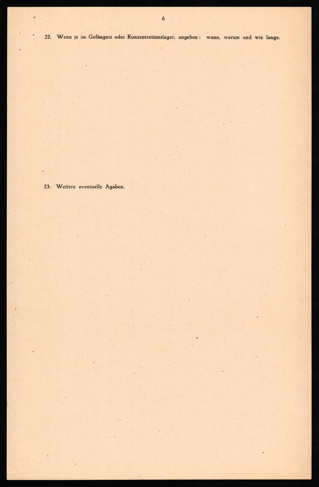 Forsvaret, Forsvarets overkommando II, AV/RA-RAFA-3915/D/Db/L0024: CI Questionaires. Tyske okkupasjonsstyrker i Norge. Tyskere., 1945-1946, p. 25