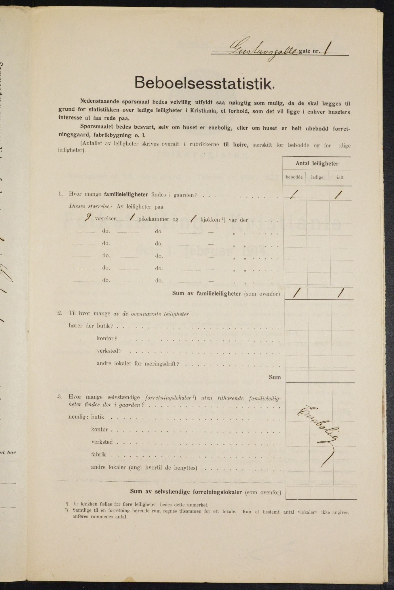 OBA, Municipal Census 1914 for Kristiania, 1914, p. 32512