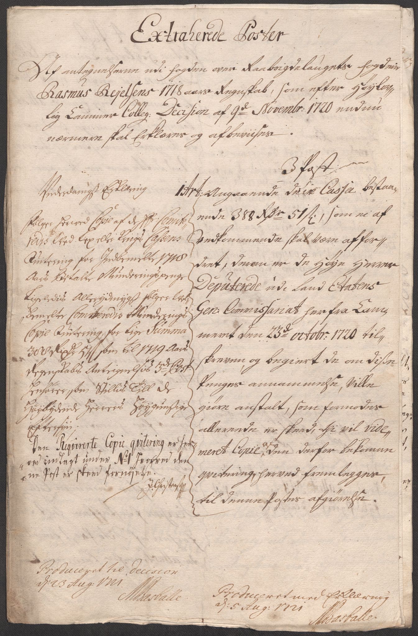 Rentekammeret inntil 1814, Reviderte regnskaper, Fogderegnskap, AV/RA-EA-4092/R40/L2453: Fogderegnskap Råbyggelag, 1718-1719, p. 240