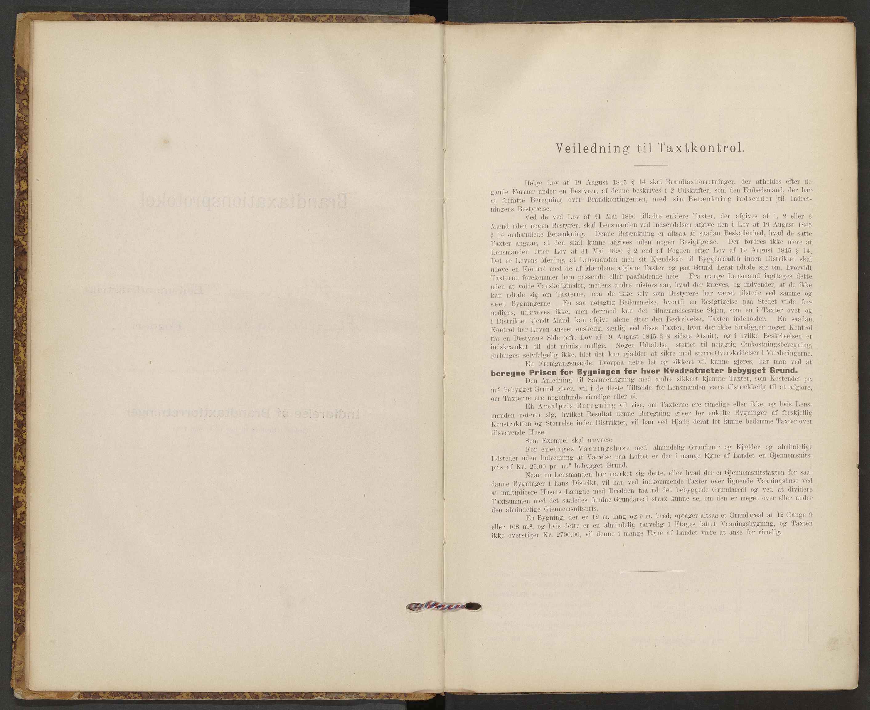 Norges Brannkasse Klæbu og Tiller, AV/SAT-A-5538/Fb/L0001: Branntakstprotokoll, 1895-1928