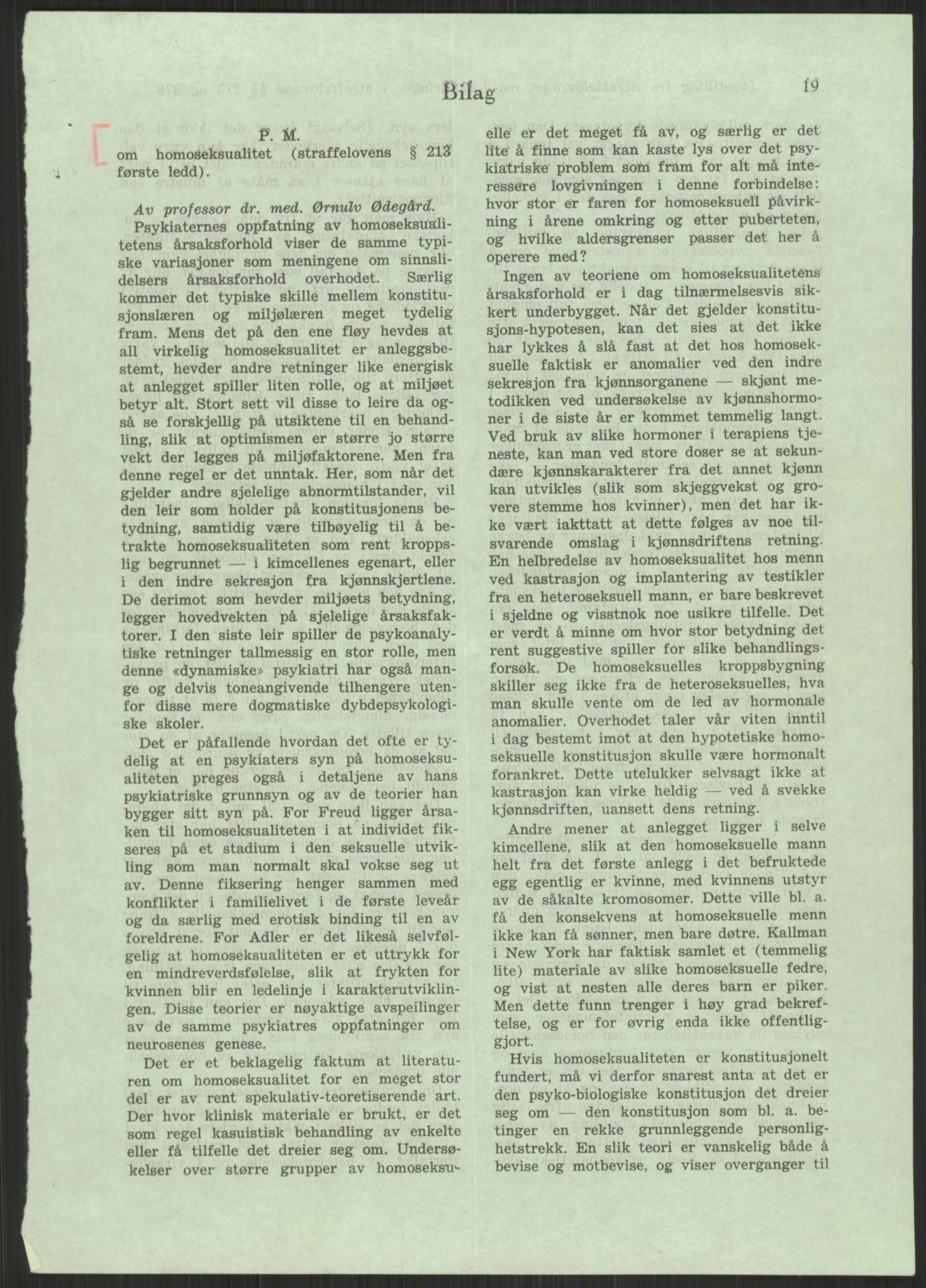 Det Norske Forbundet av 1948/Landsforeningen for Lesbisk og Homofil Frigjøring, AV/RA-PA-1216/D/Dc/L0001: §213, 1953-1989, p. 819