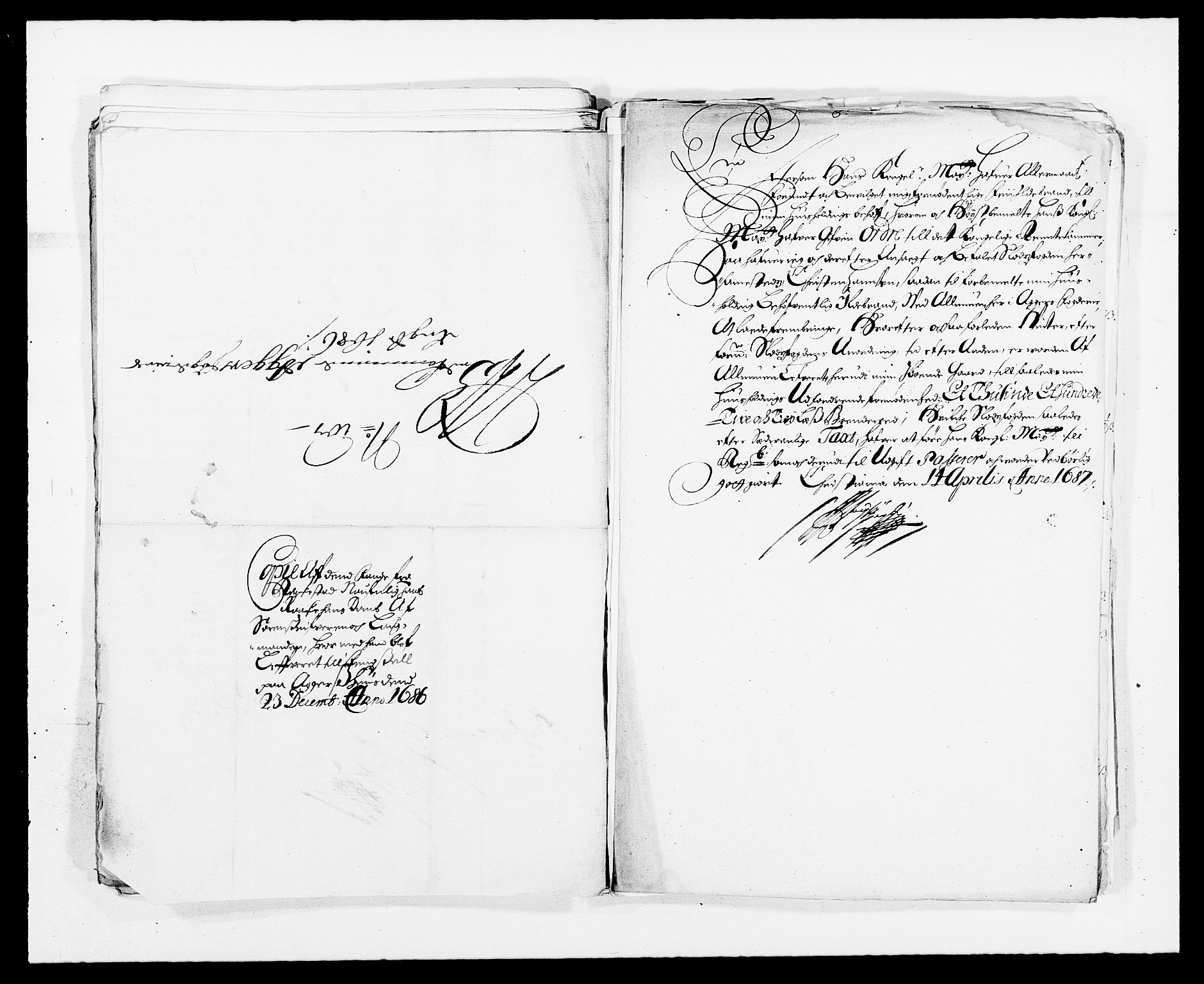 Rentekammeret inntil 1814, Reviderte regnskaper, Fogderegnskap, AV/RA-EA-4092/R08/L0424: Fogderegnskap Aker, 1682-1689, p. 211