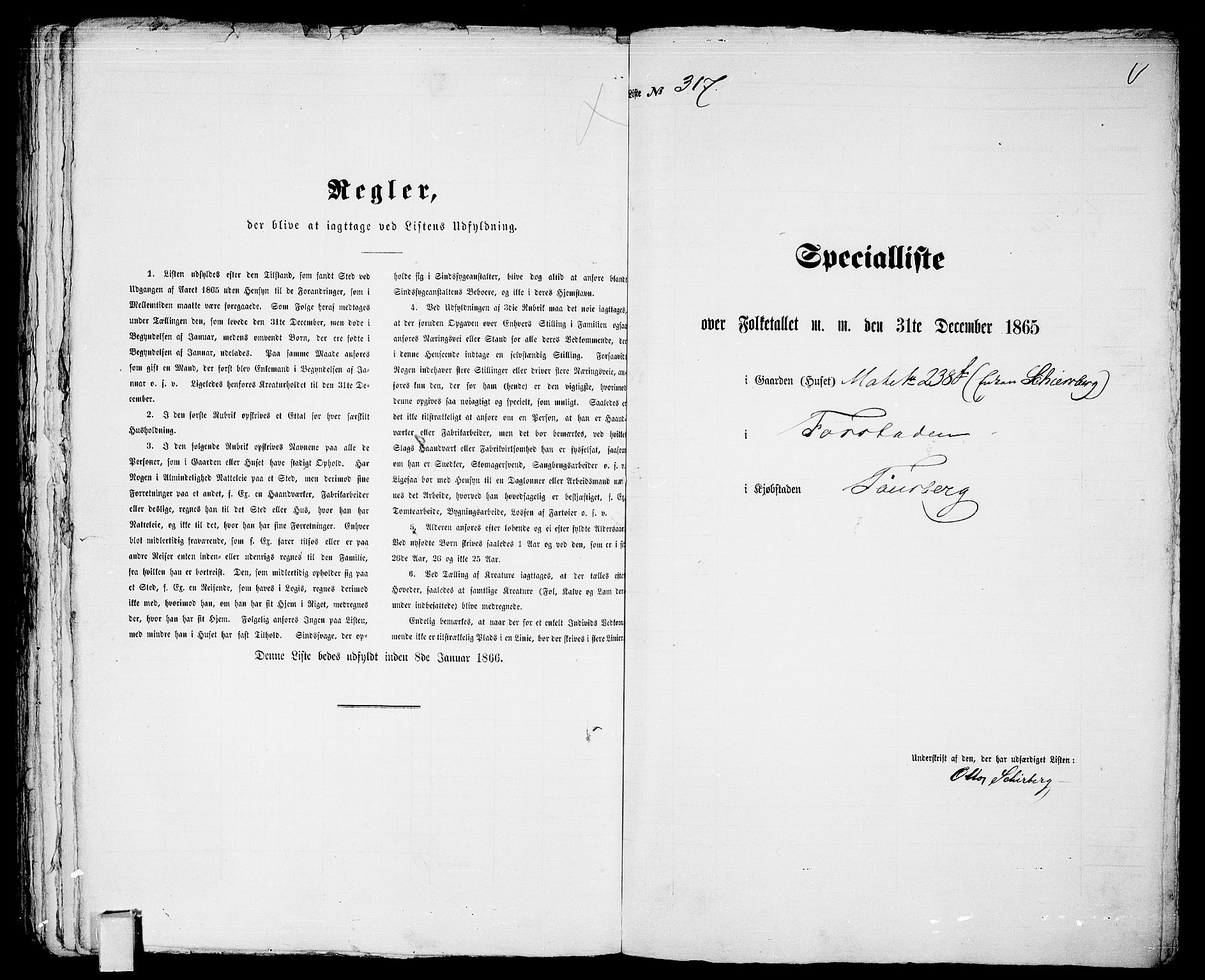 RA, 1865 census for Tønsberg, 1865, p. 677