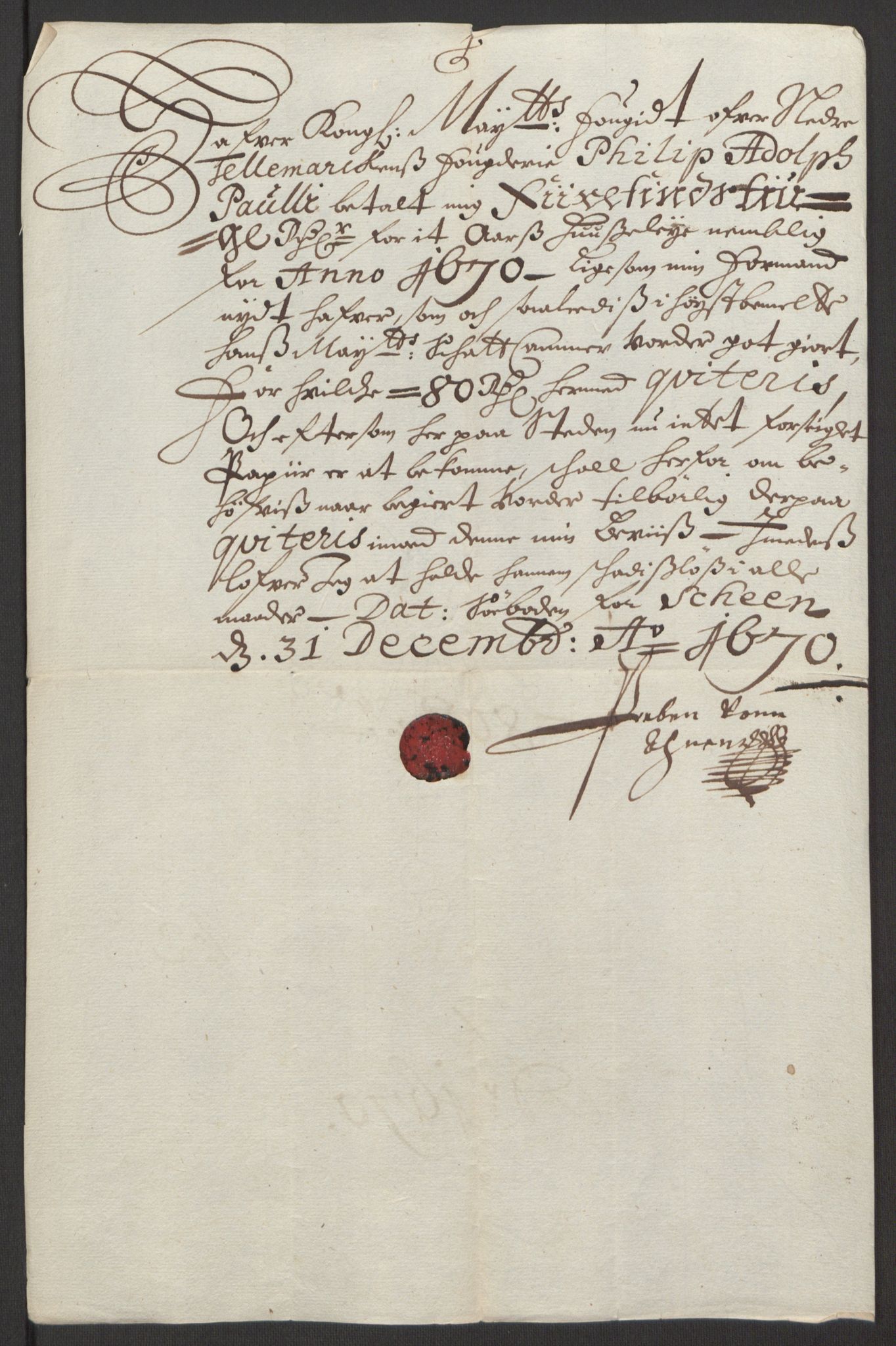 Rentekammeret inntil 1814, Reviderte regnskaper, Fogderegnskap, AV/RA-EA-4092/R35/L2059: Fogderegnskap Øvre og Nedre Telemark, 1668-1670, p. 251