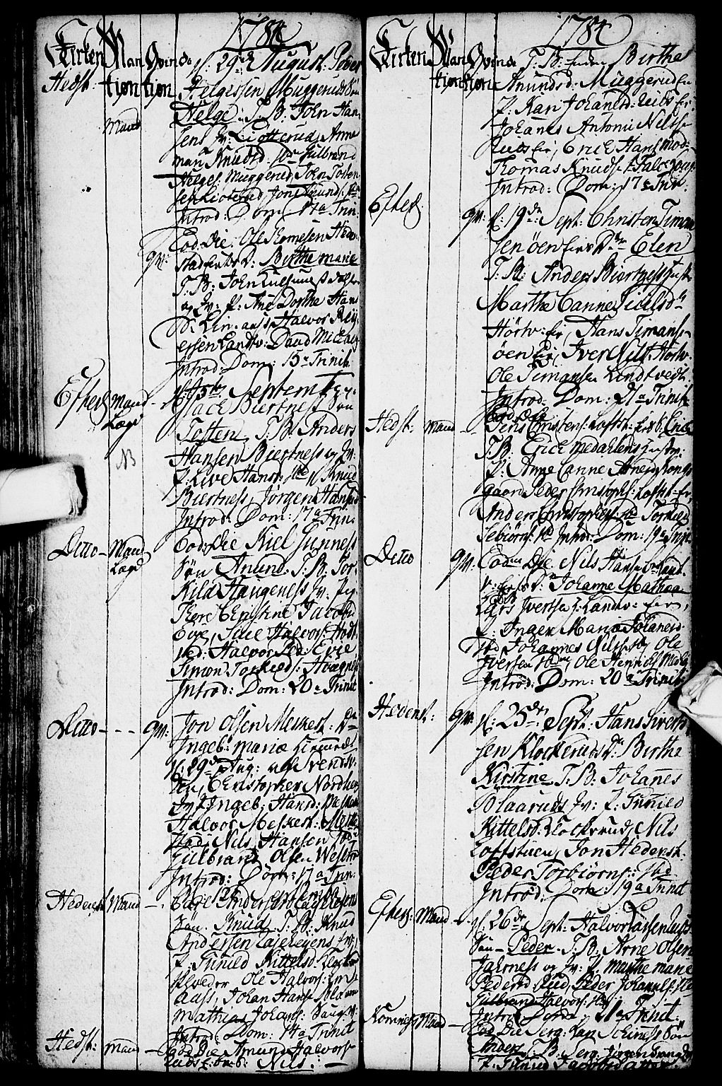 Sandsvær kirkebøker, AV/SAKO-A-244/G/Ga/L0001: Parish register (copy) no. I 1, 1775-1786