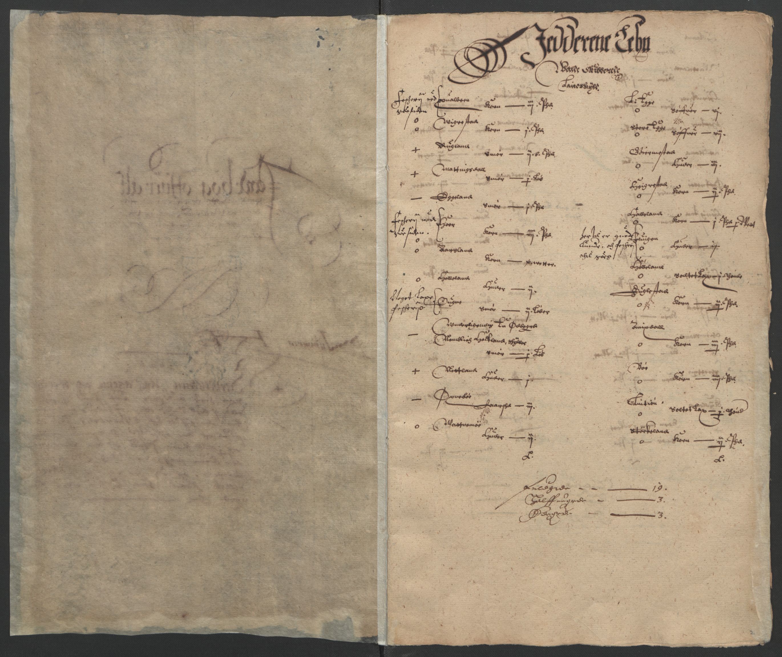 Stattholderembetet 1572-1771, RA/EA-2870/Ek/L0002/0003: Jordebøker til utlikning av garnisonsskatt 1624-1626: / Jordebøker for Stavanger len, 1624-1626, p. 88