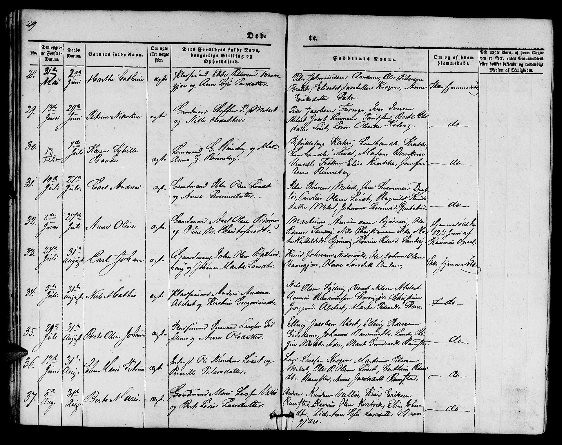 Ministerialprotokoller, klokkerbøker og fødselsregistre - Møre og Romsdal, SAT/A-1454/522/L0324: Parish register (copy) no. 522C03, 1854-1871, p. 29