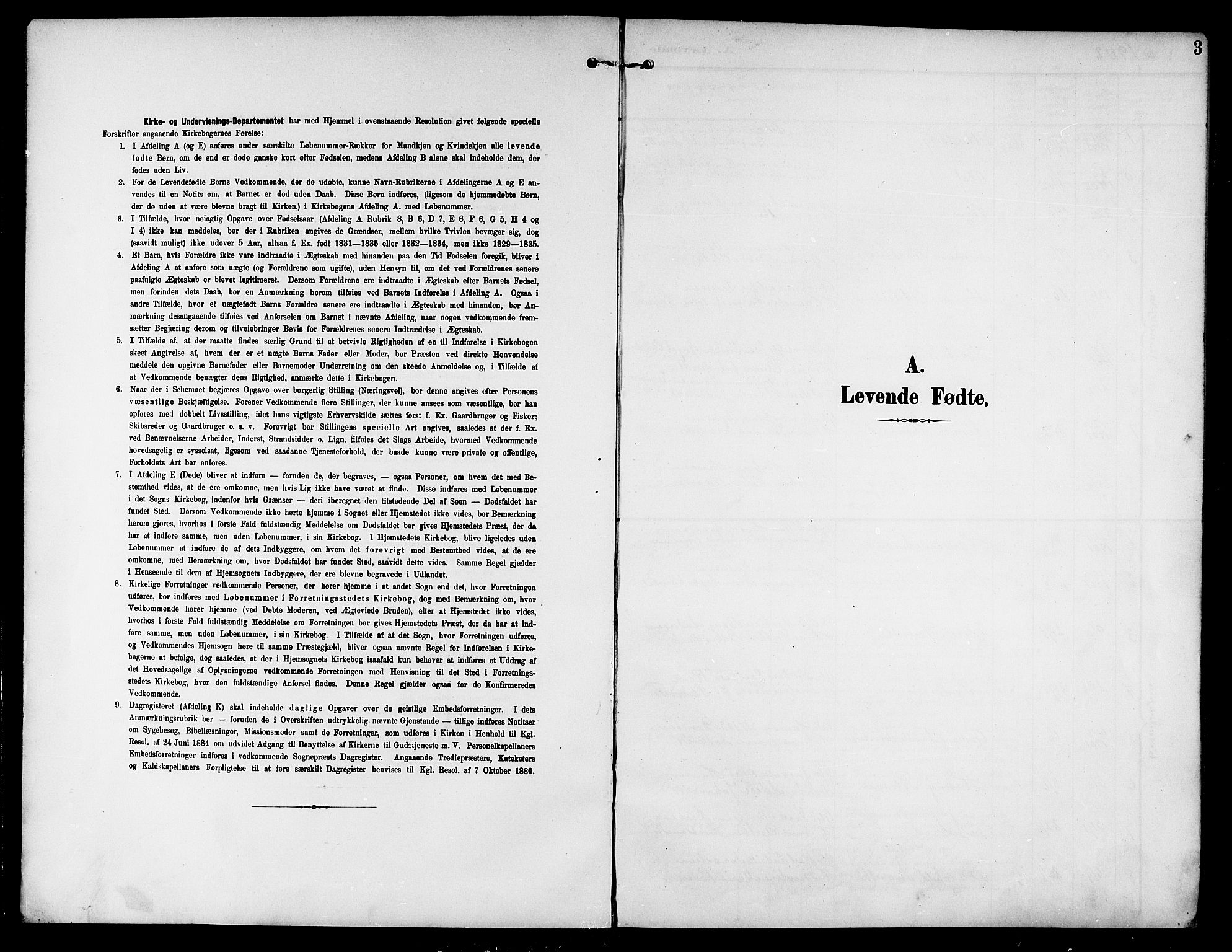 Ministerialprotokoller, klokkerbøker og fødselsregistre - Nordland, SAT/A-1459/846/L0655: Parish register (copy) no. 846C05, 1902-1916, p. 3