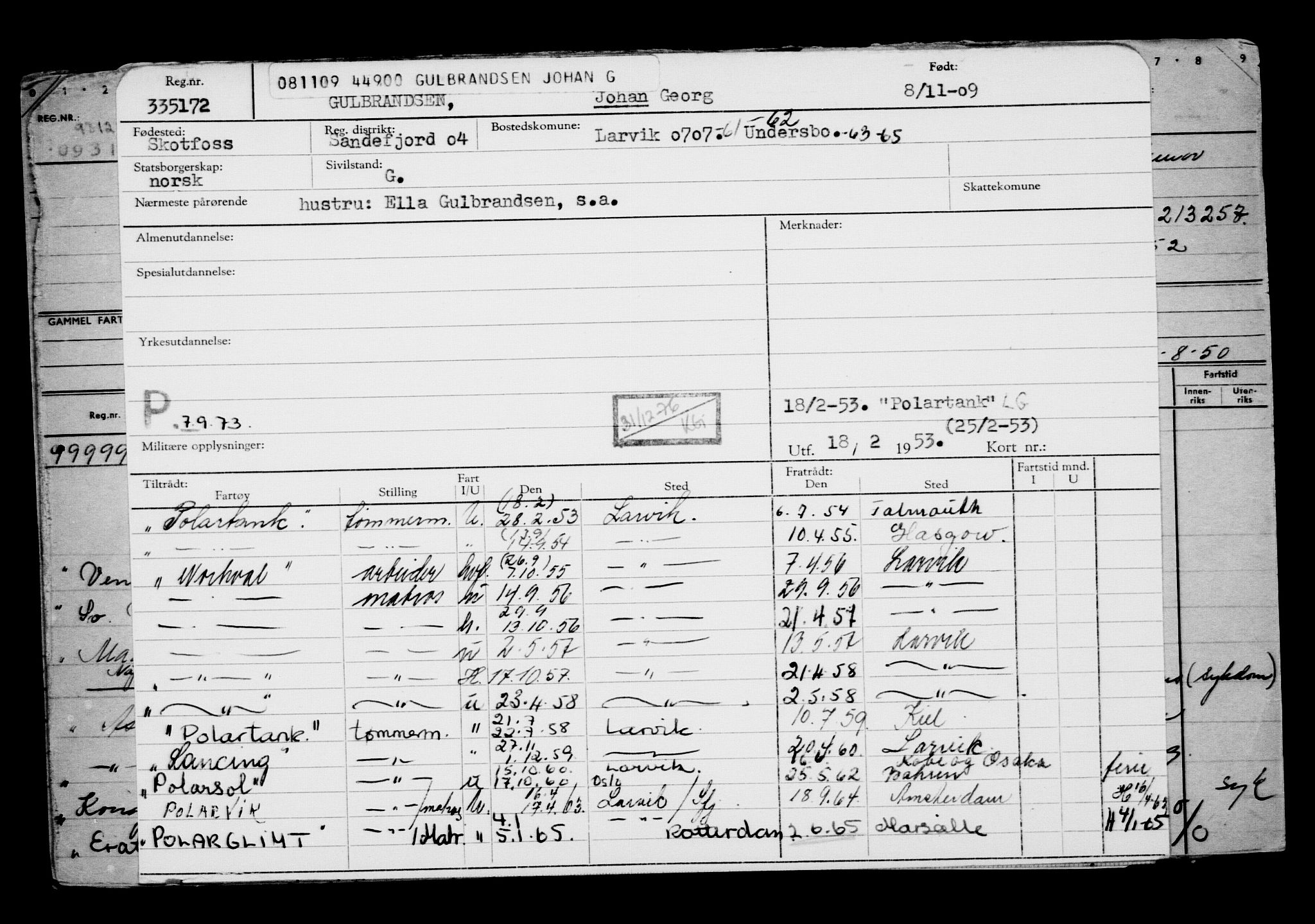 Direktoratet for sjømenn, AV/RA-S-3545/G/Gb/L0086: Hovedkort, 1909, p. 548